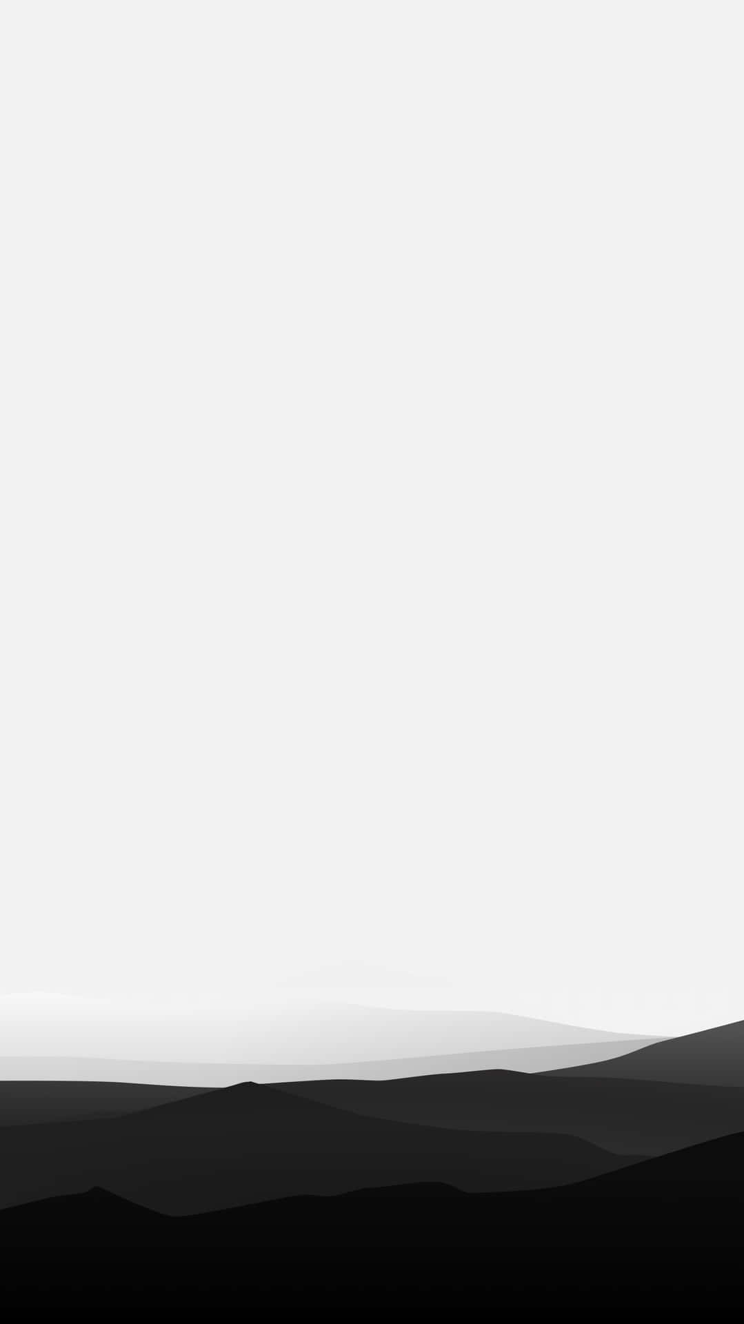 Half Black And Half White Abstract Divide Background