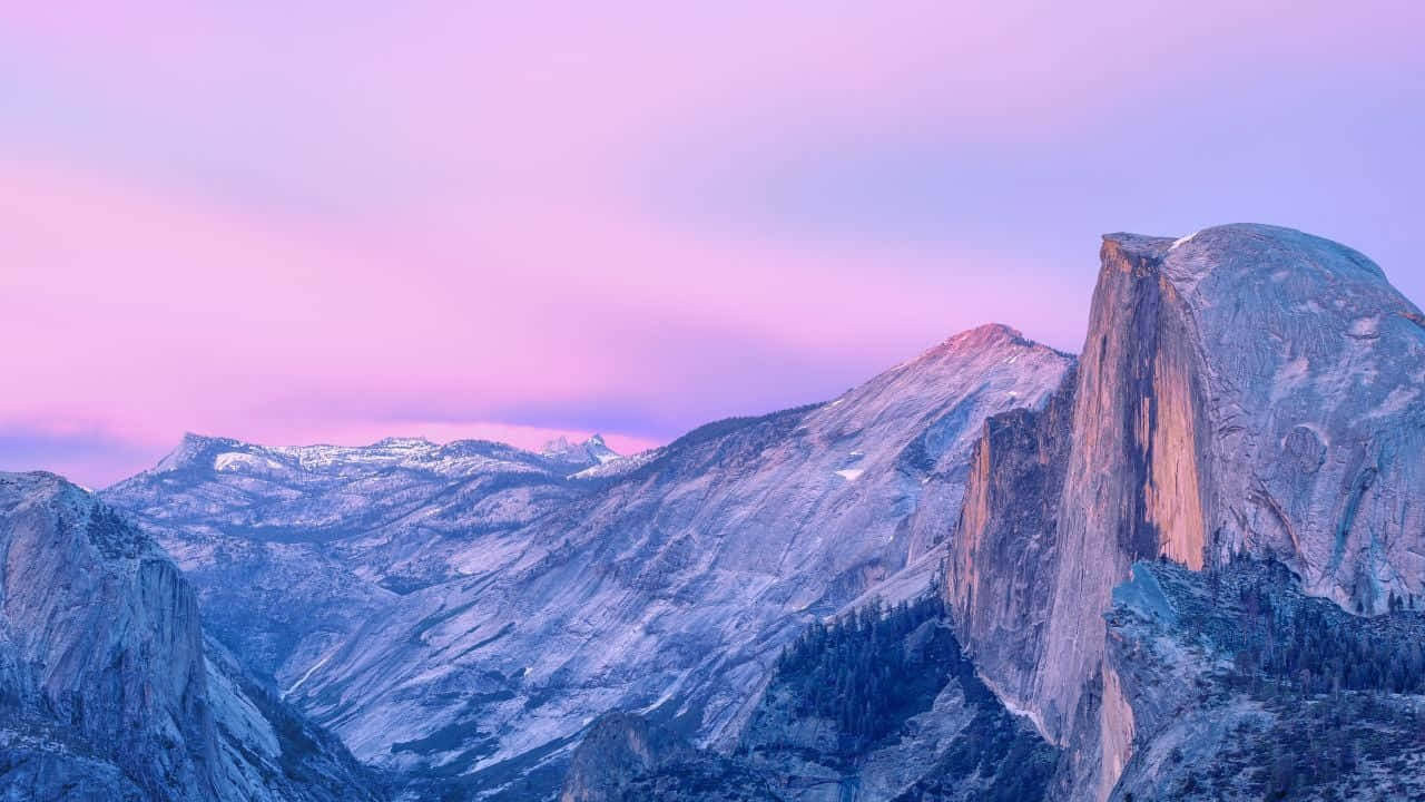 Half Dome Granite El Capitan Background
