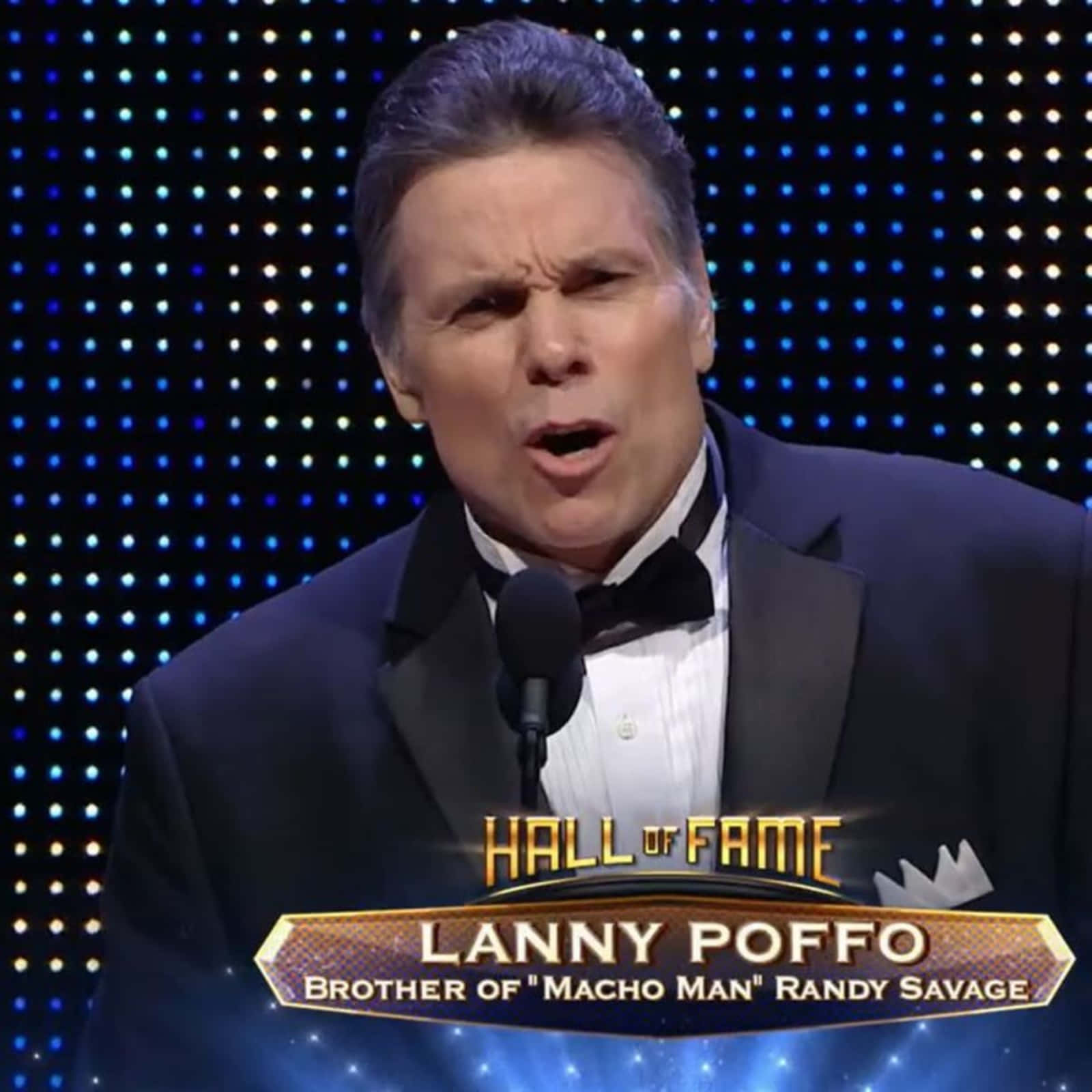 Hall Of Fame Speech Lanny Poffo Background