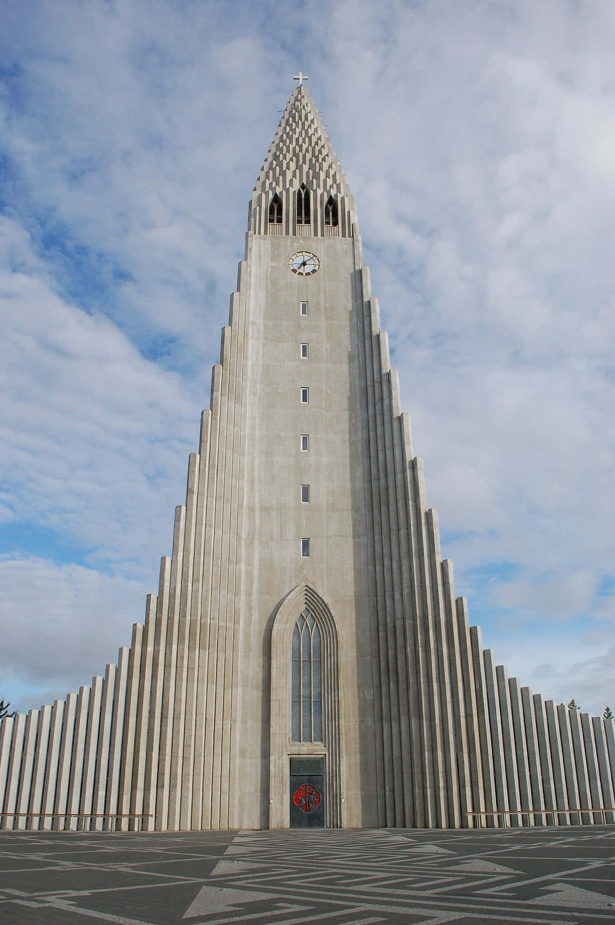 Hallgrimskirkja Aesthetic Phone Background