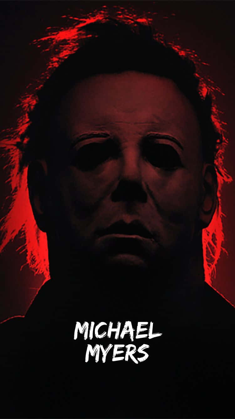 Halloween Michael Myers Bloody Red