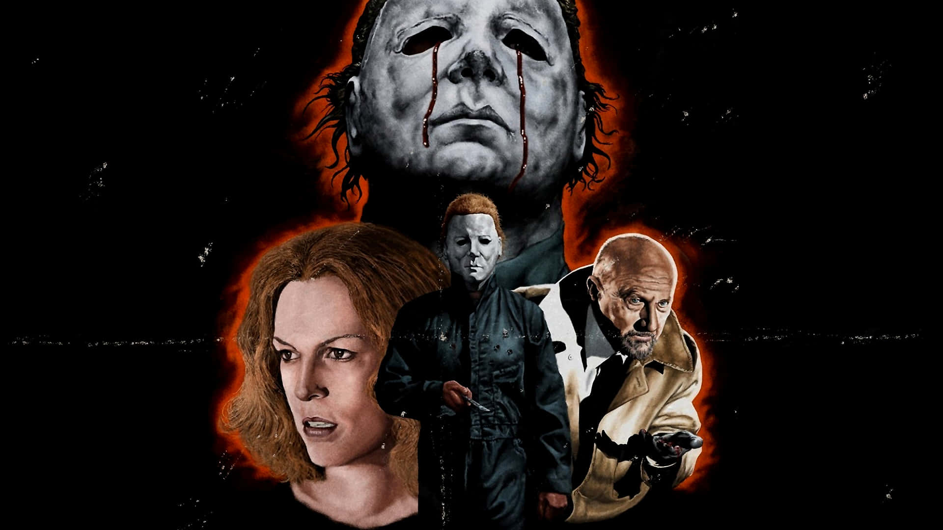 Halloween Michael Myers's With Family