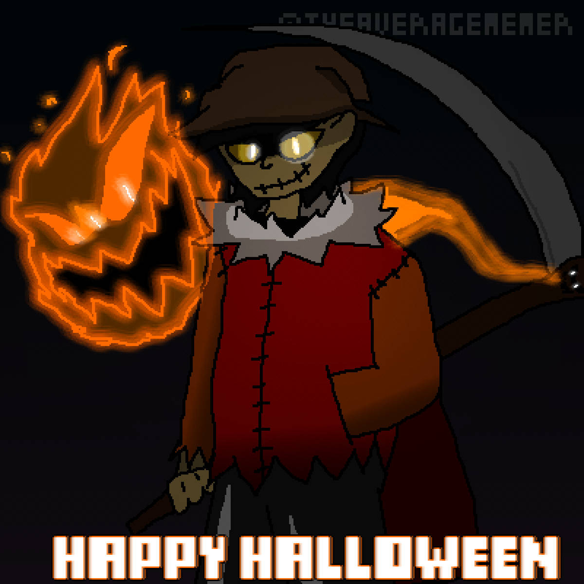 Halloween Pfp Art Background