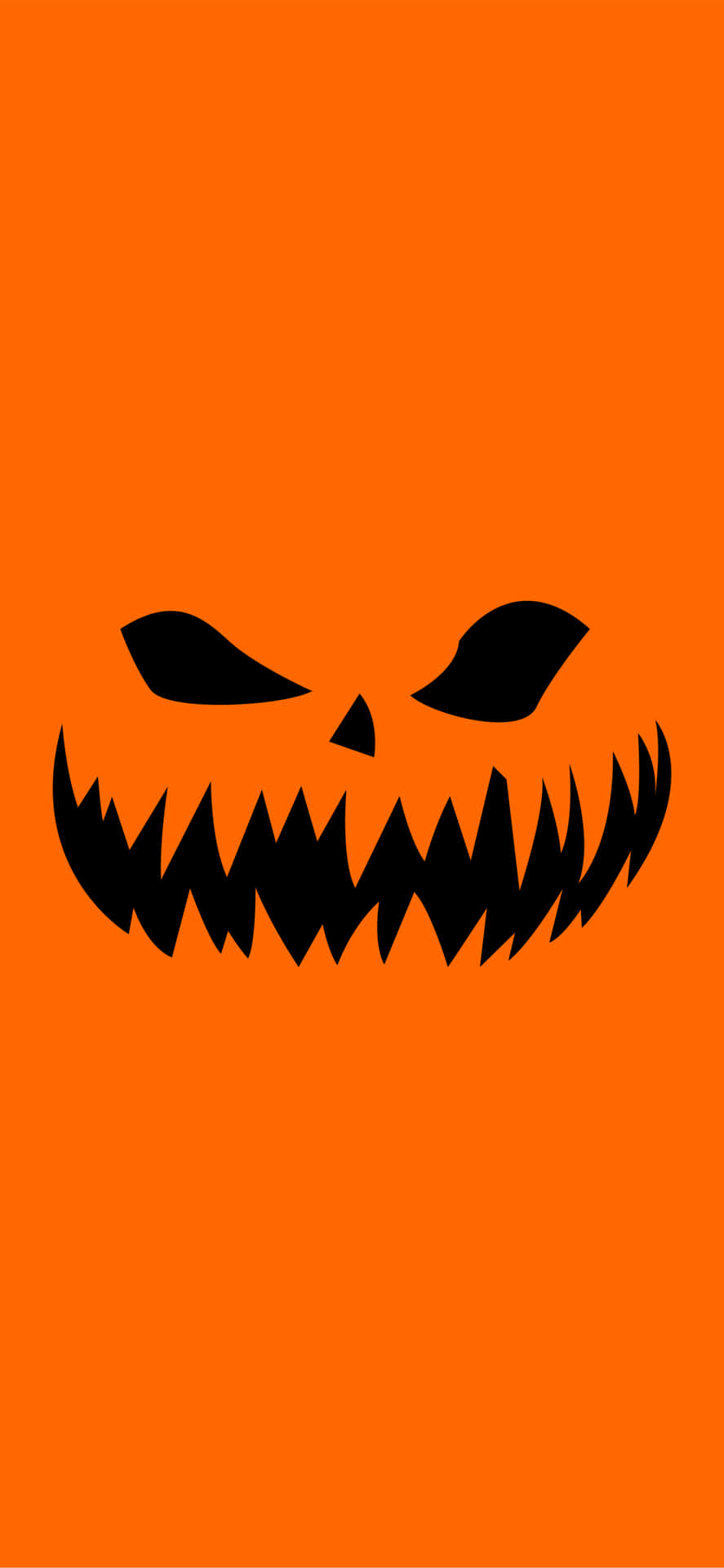 Halloween Pumpkin Facei Phone Wallpaper Background