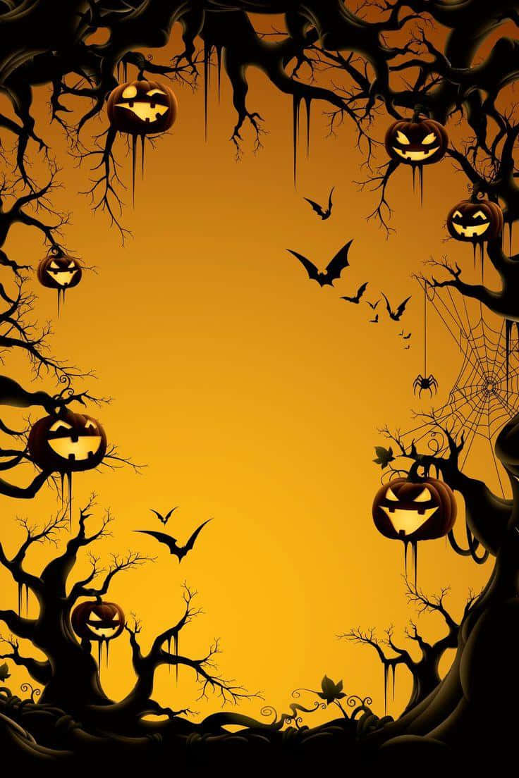 Halloween Pumpkin Silhouettes.jpg Background