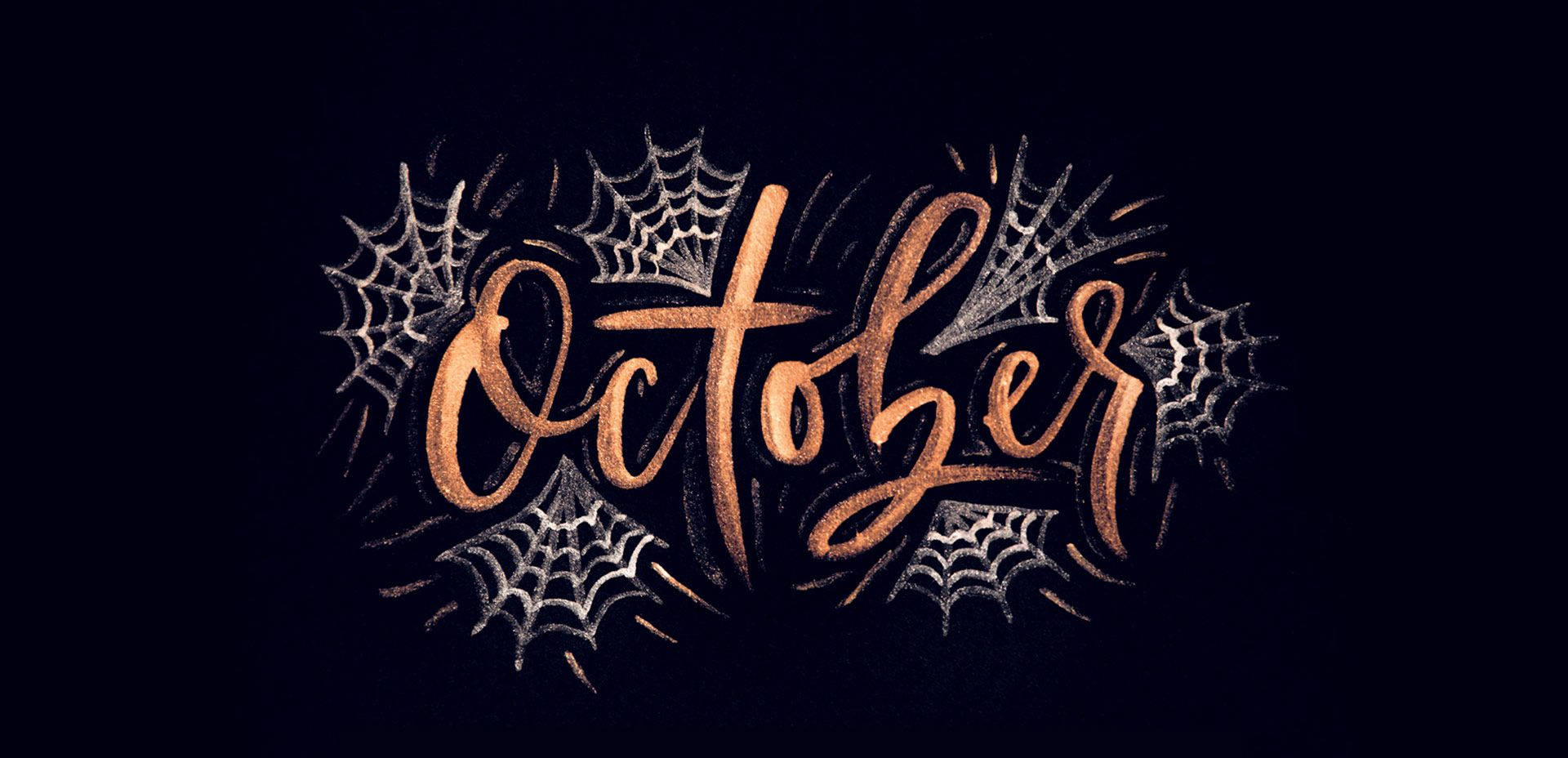 Halloween Season Laptop Reminder Background