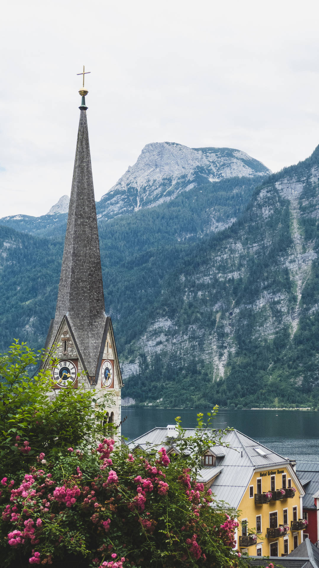 Hallstatt Clock Tower Austria