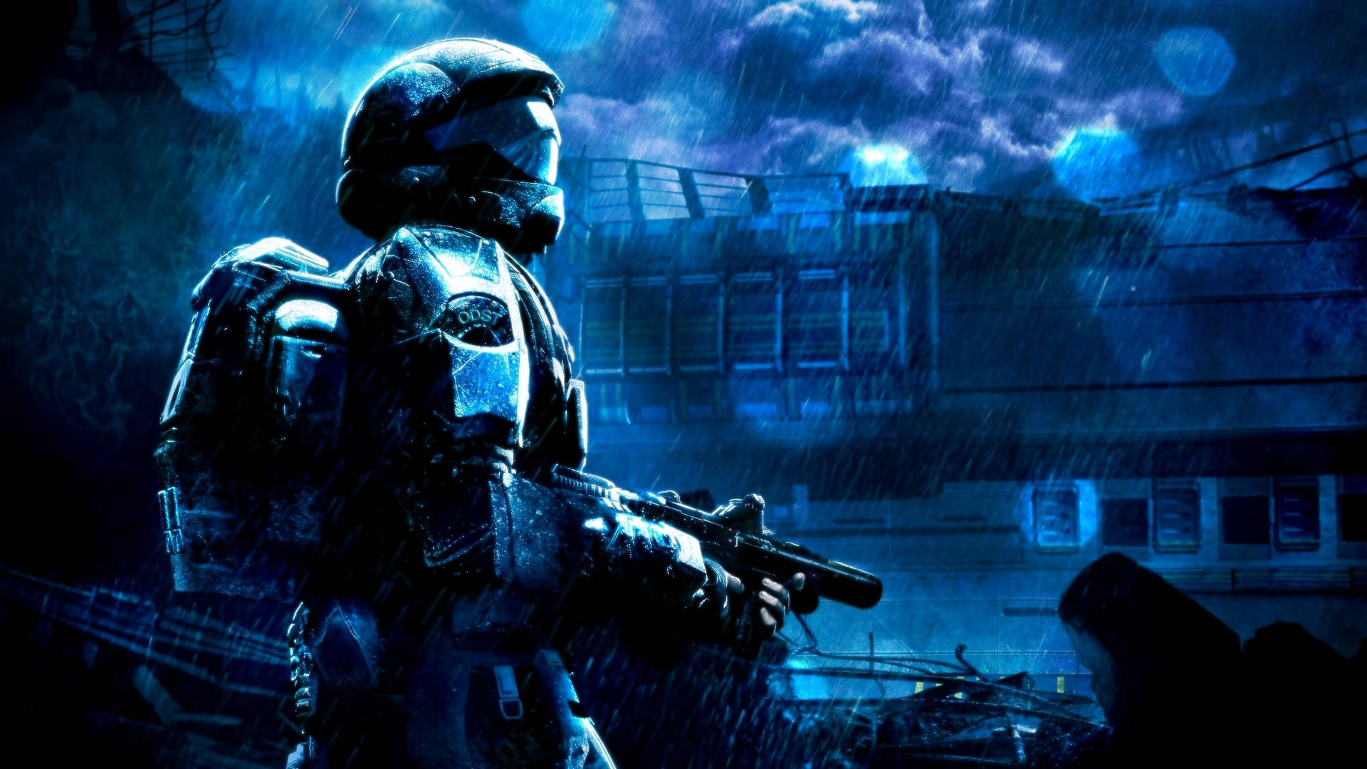 Halo 3 In Blue