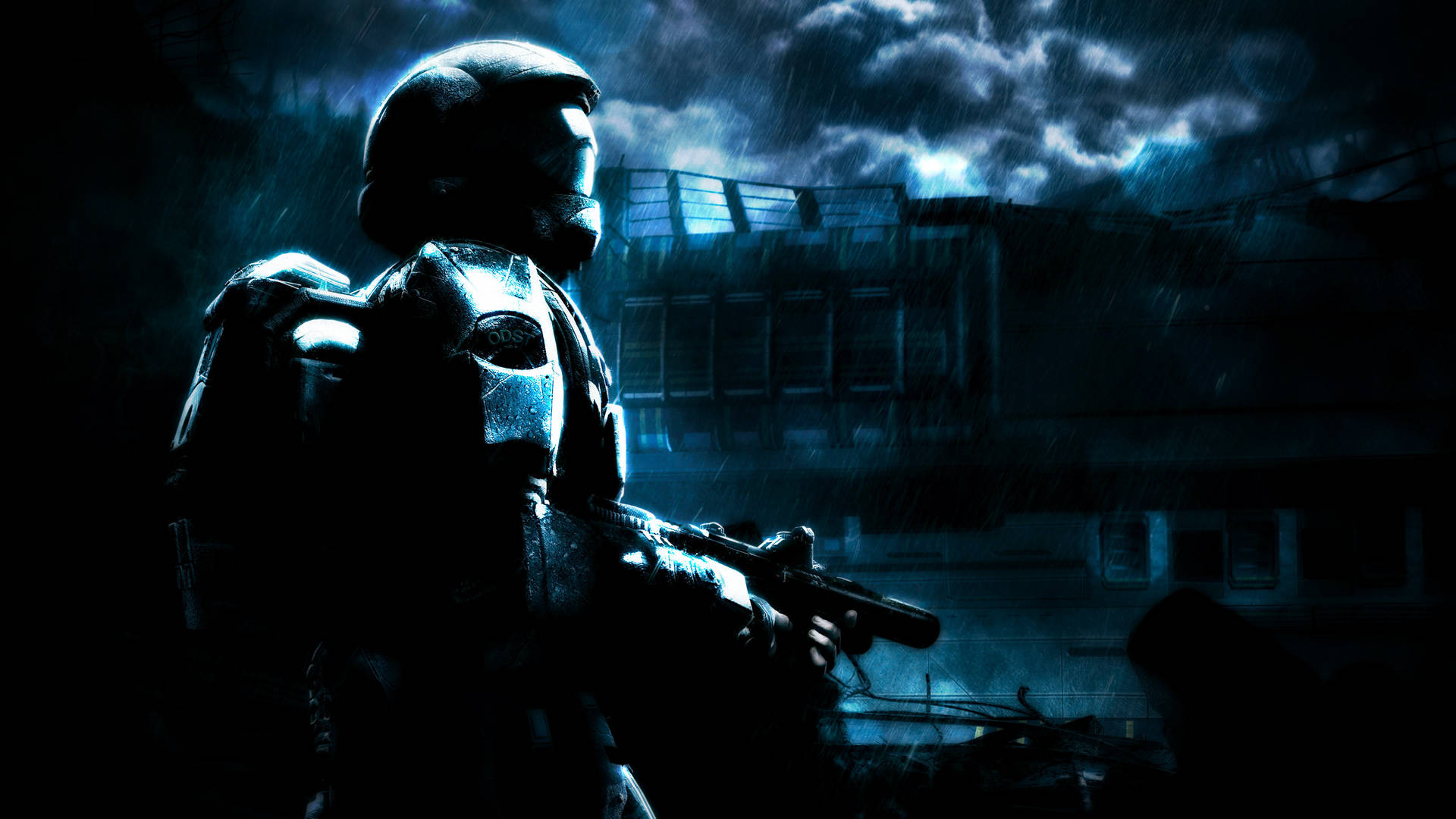 Halo 3 Thick Clouds Background