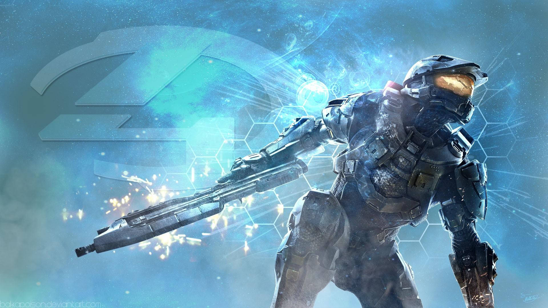 Halo 4 Spartan Mater Chief Background