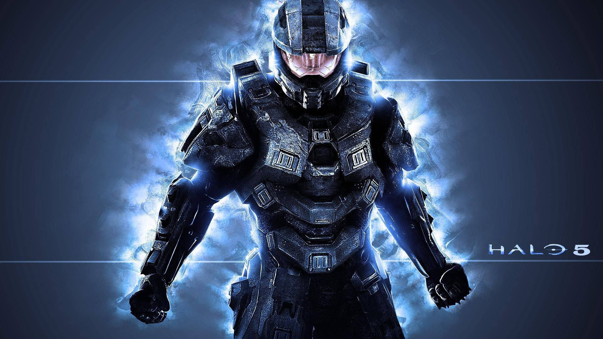 Halo 5 Master Chief Electricity Background