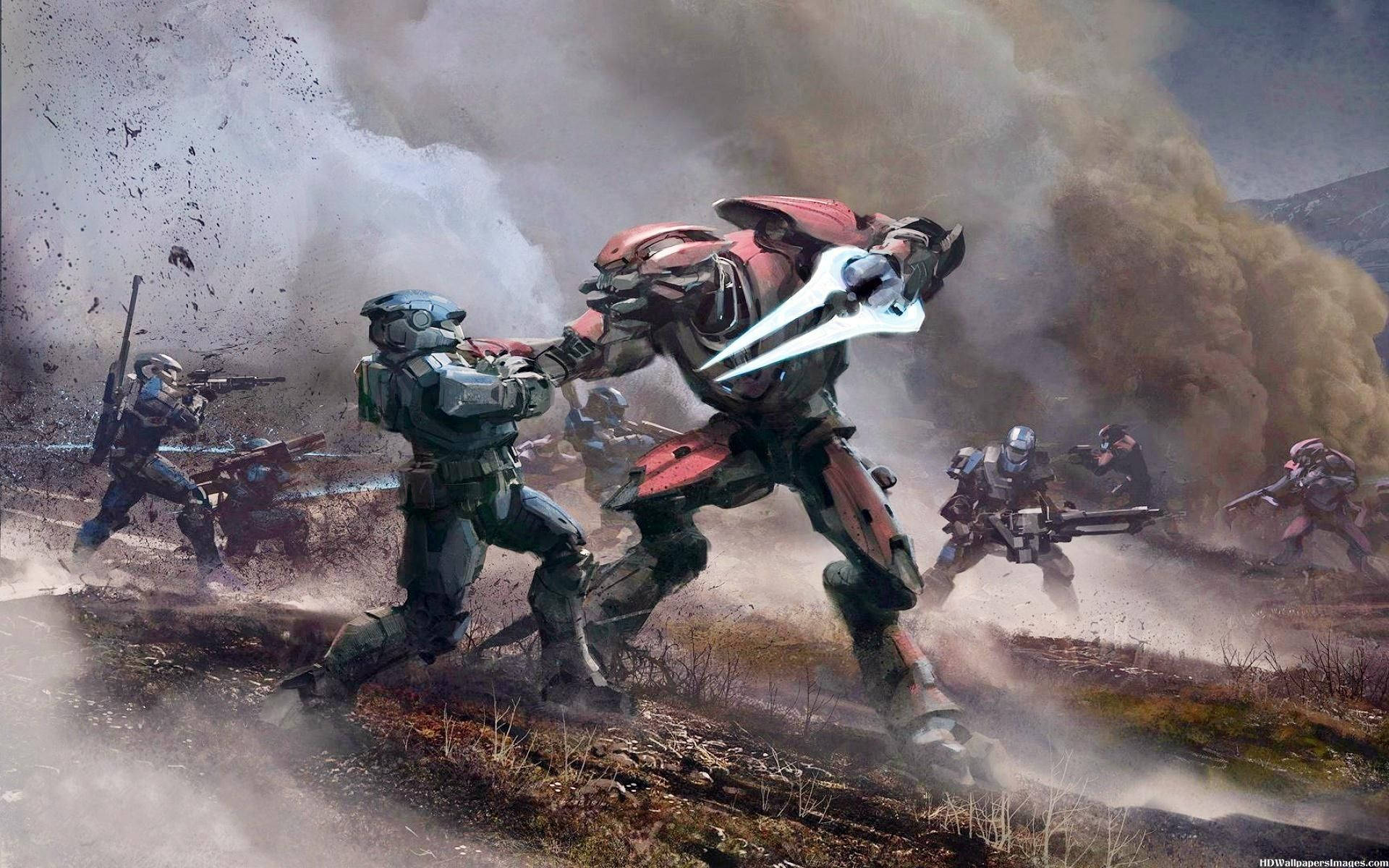 Halo Elite Wallpaper Background