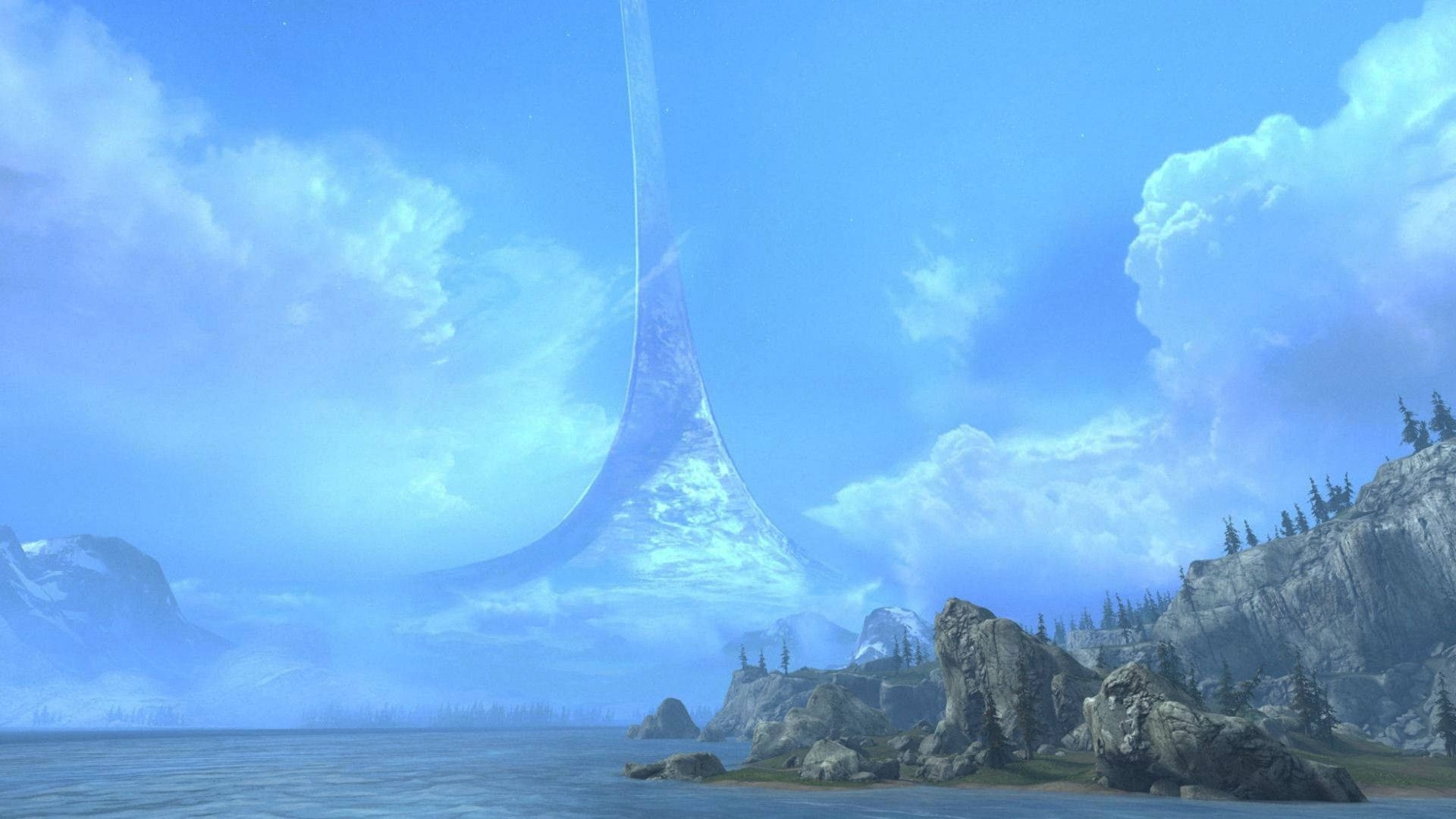 Halo Fantasy Place Background