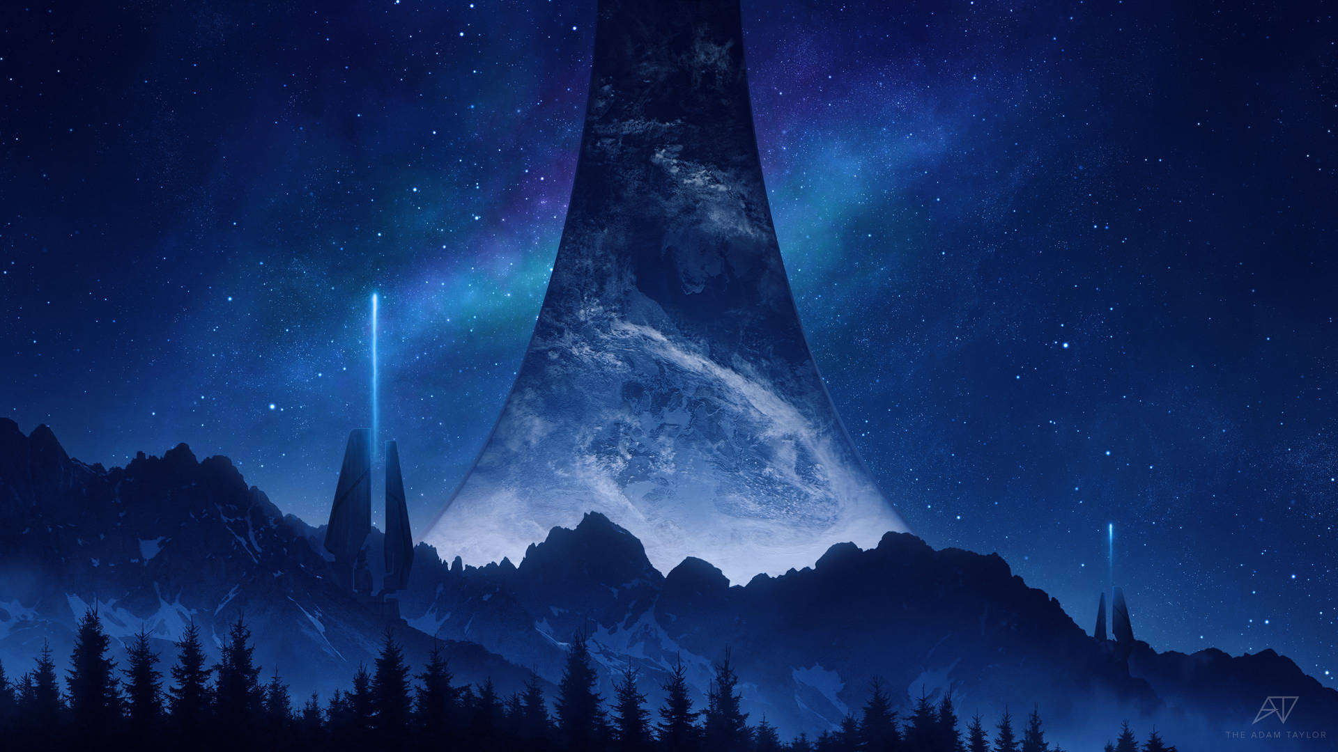 Halo Infinite Mountain Background