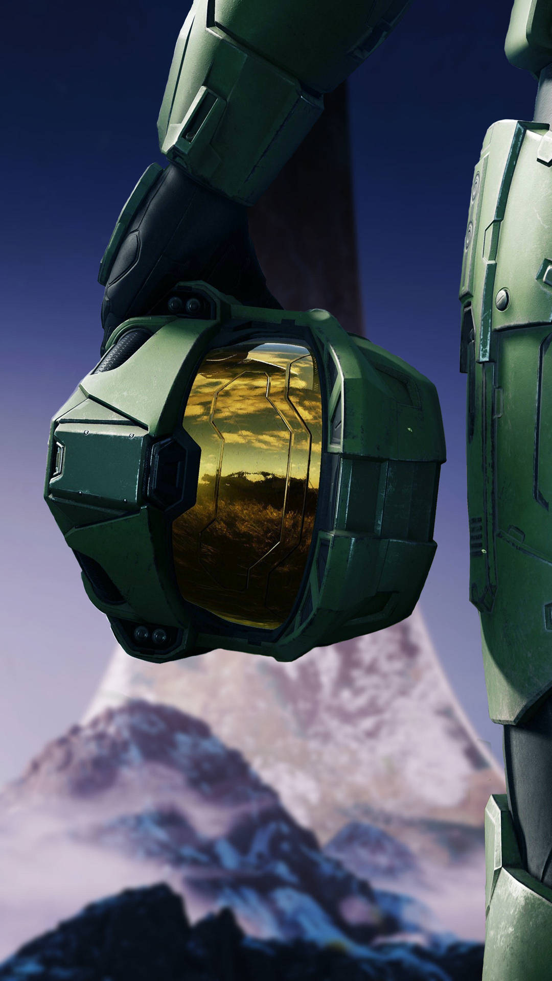 Halo Infinite Noble Defender Helmet Background