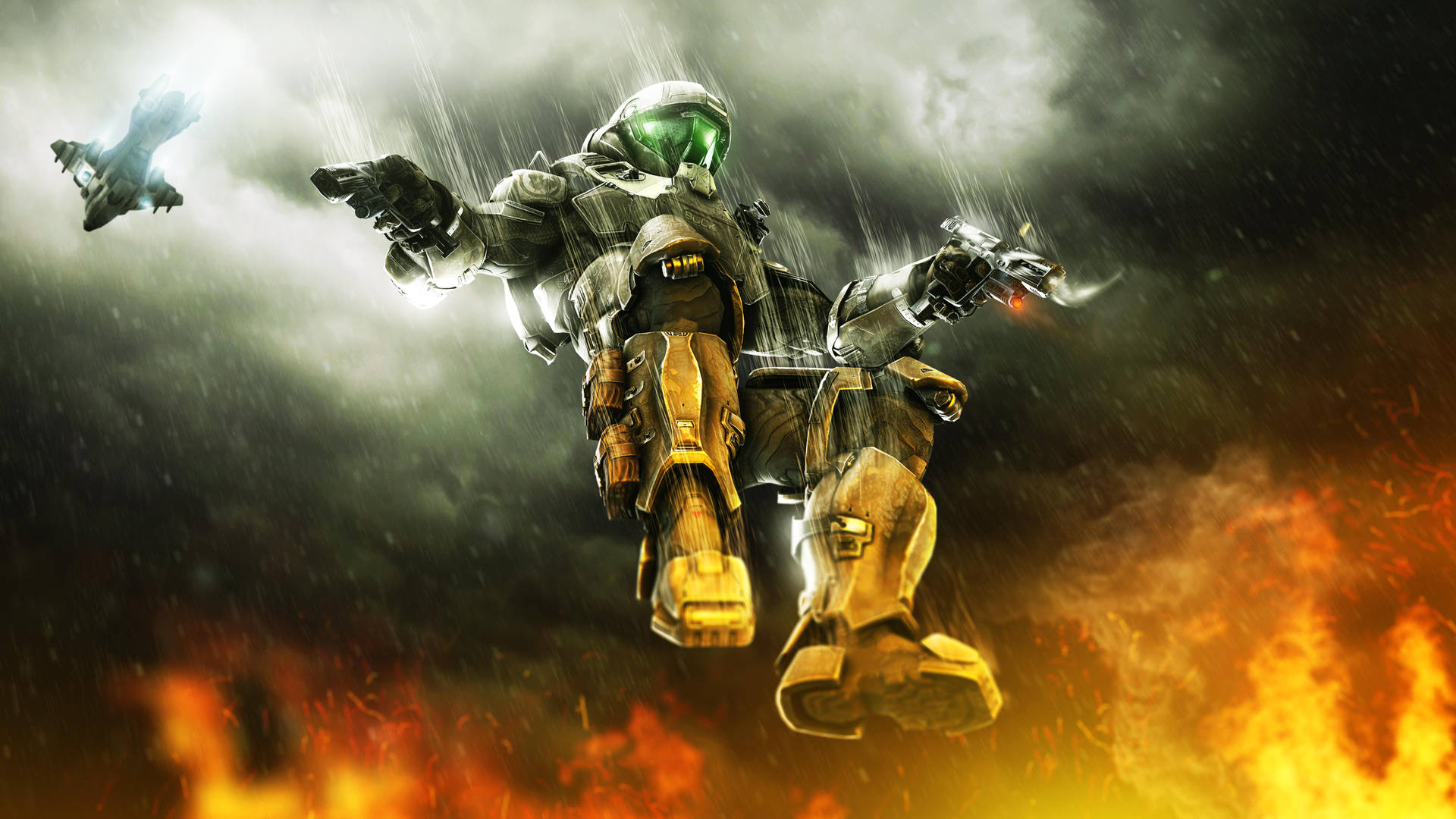 Halo Infinite Warrior Background