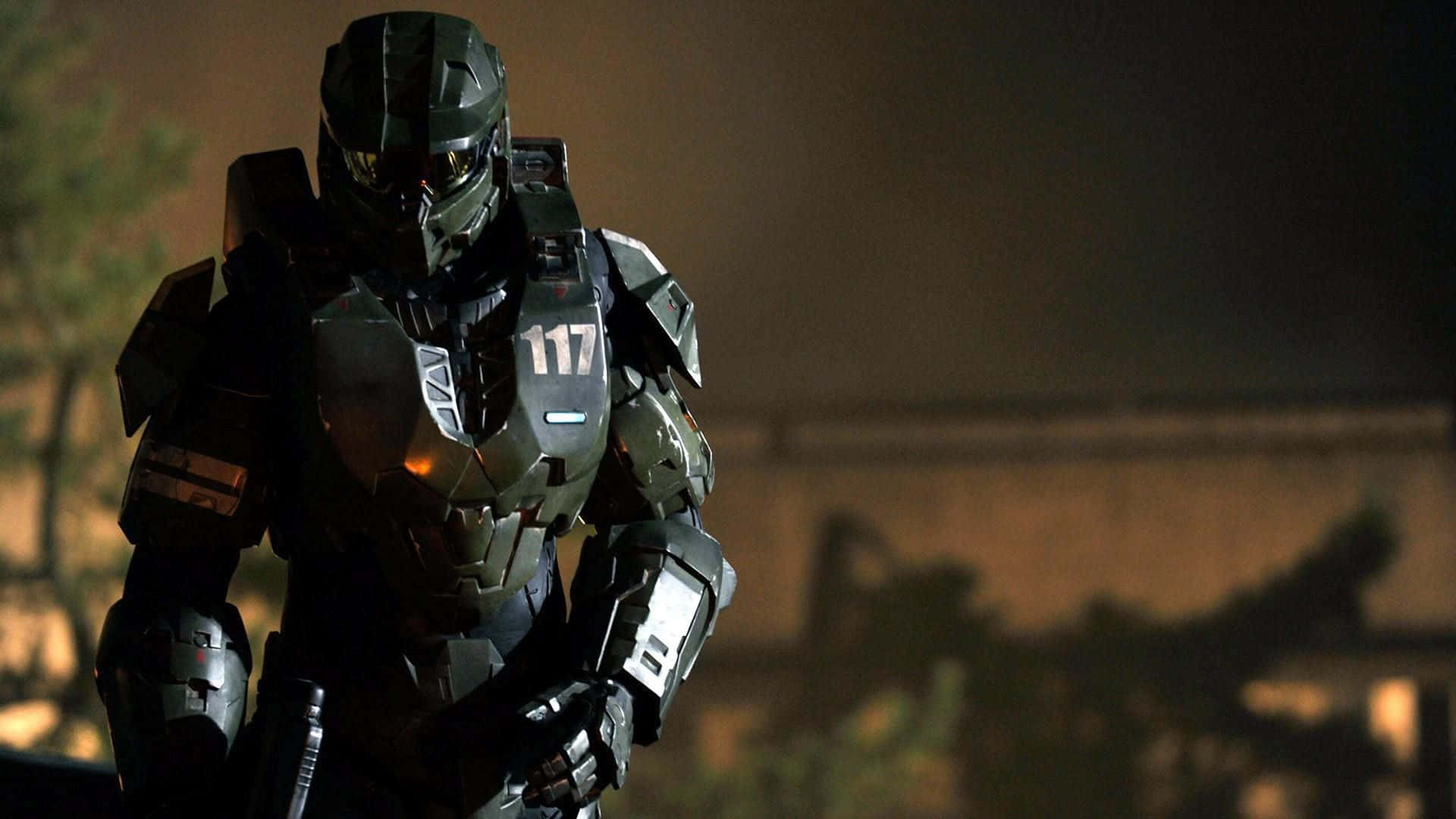 Halo Master Chief Genetically Enhanced Background