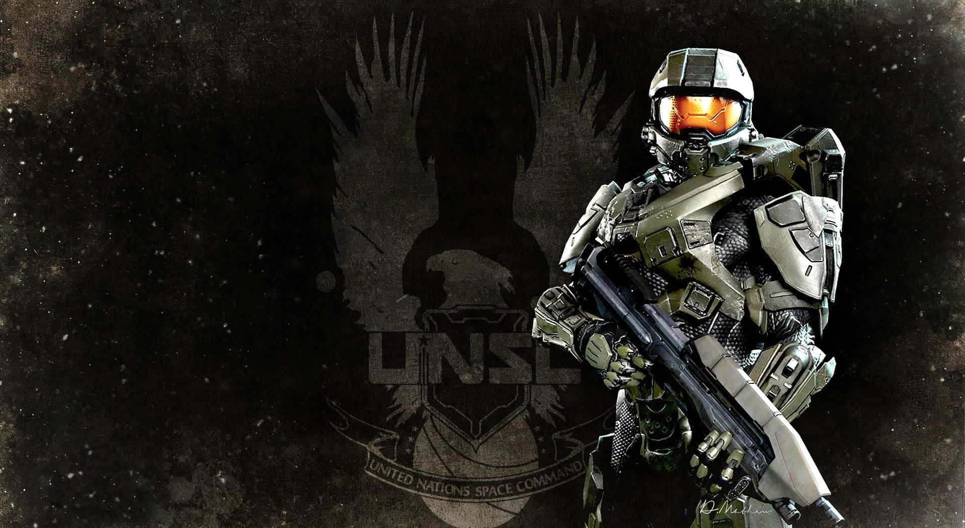 Halo Master Chief Mjolnir Armor Background