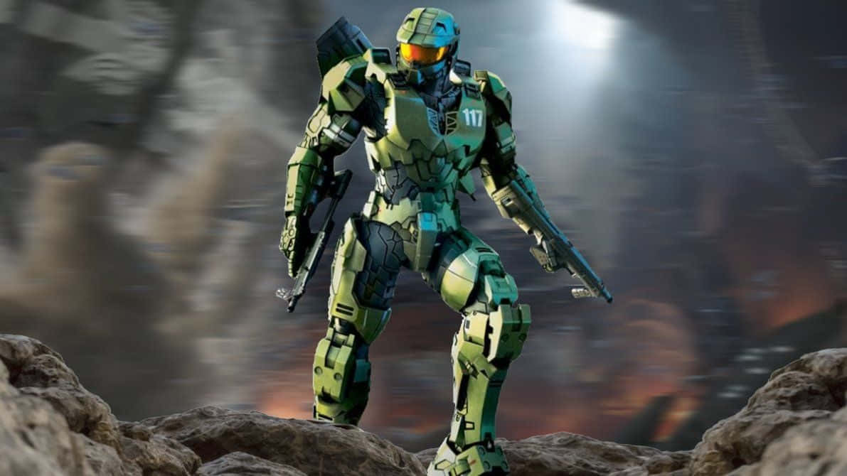 Halo Master Chief Powered Armor Background