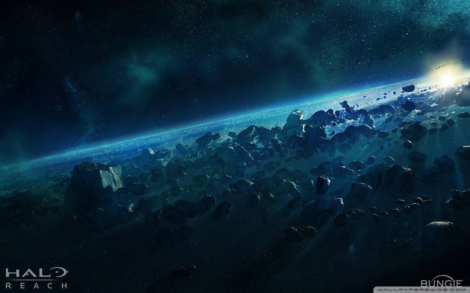 Halo Reach, Asteroid Background