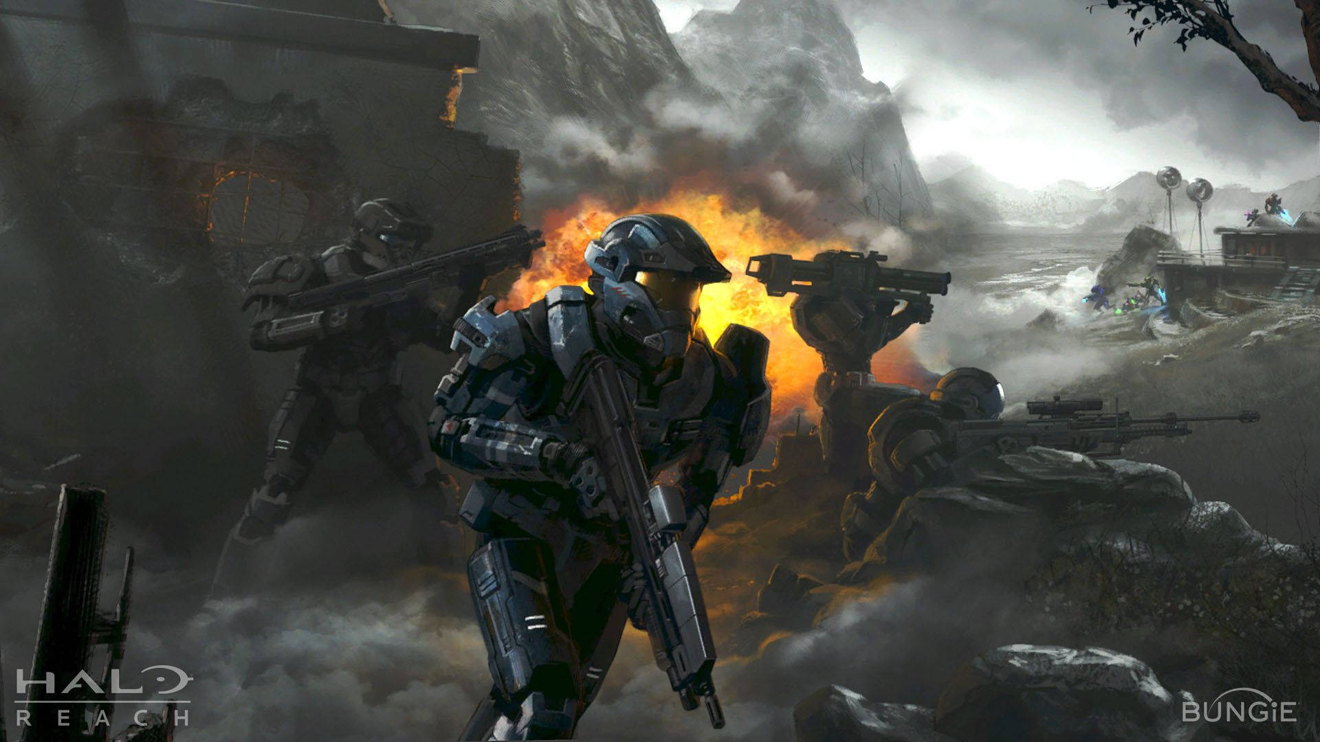 Halo: Reach Hd Wallpaper 10 - Background