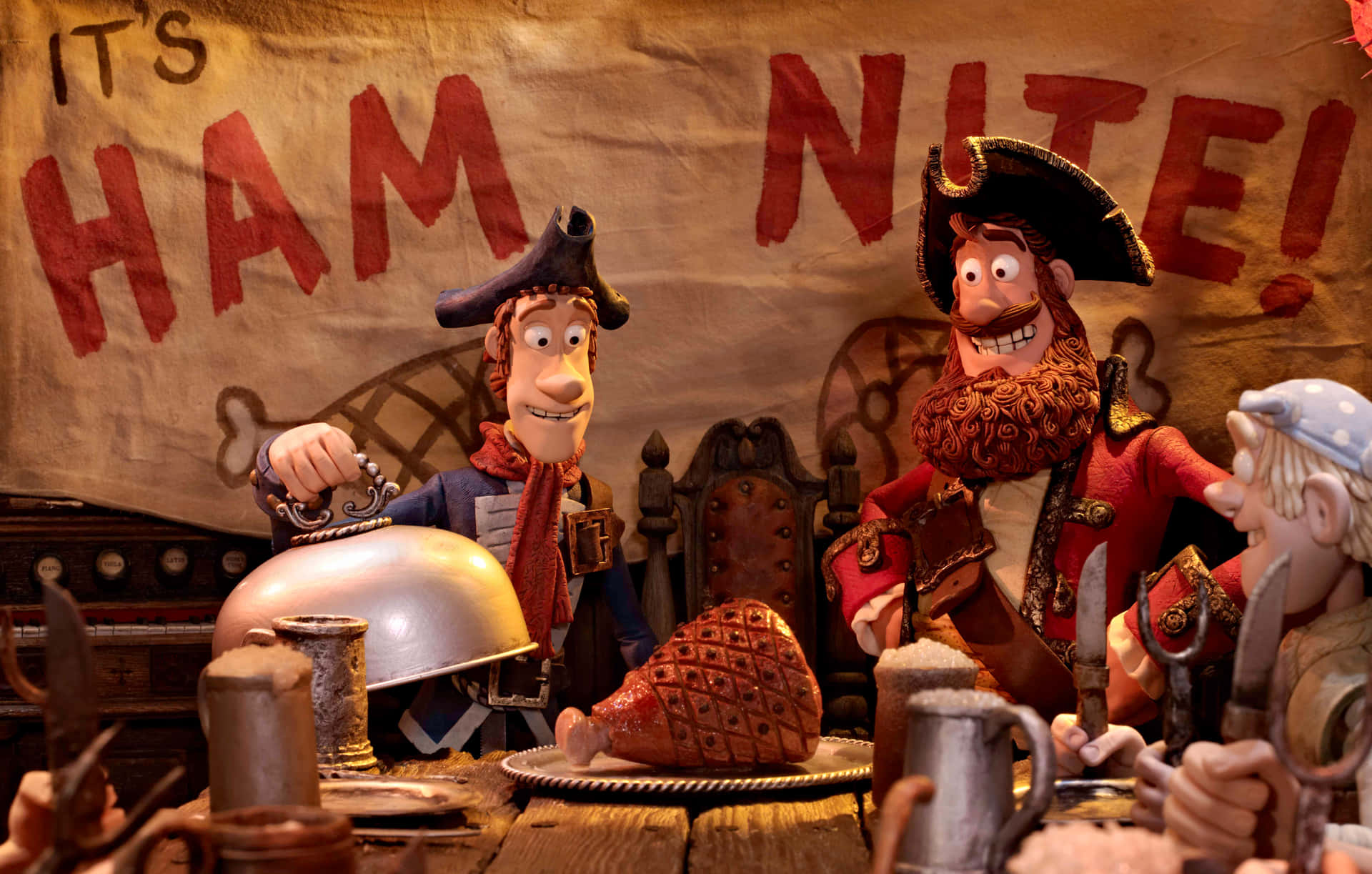 Ham Nite In The Pirates Band Of Misfits Background