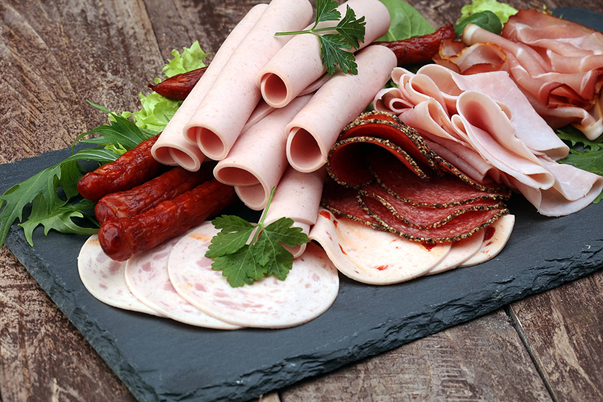 Ham Platter Background