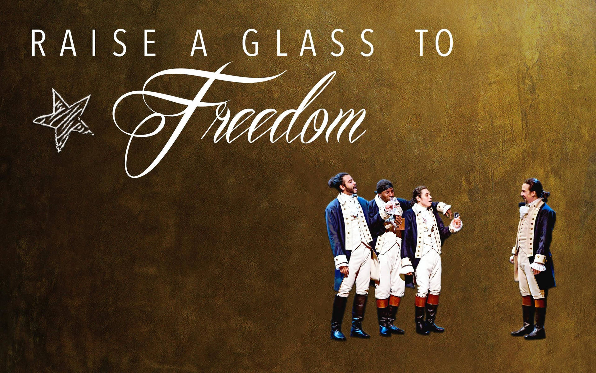 Hamilton Glass To Freedom Background