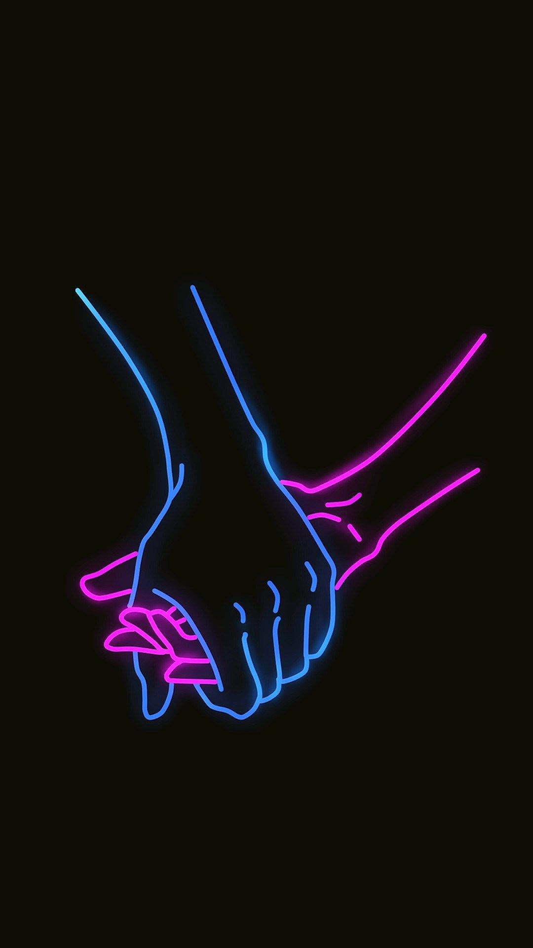 Hand In Hand Vector Art Background