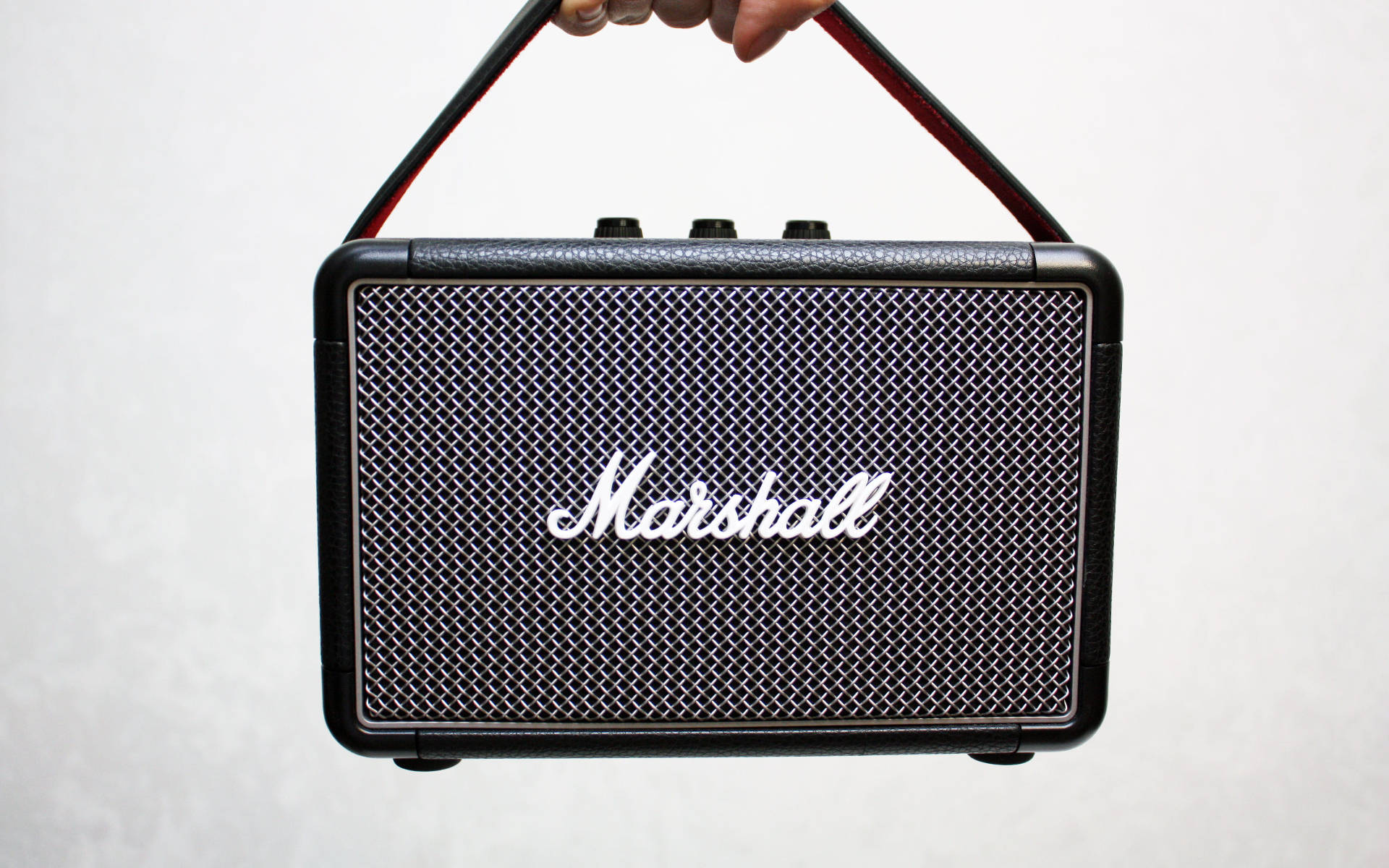 Hand Lifting Marshall Amplifier Background