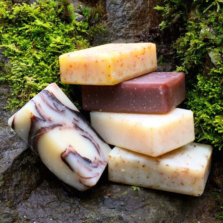 Handcrafted Orchid Soap Bar