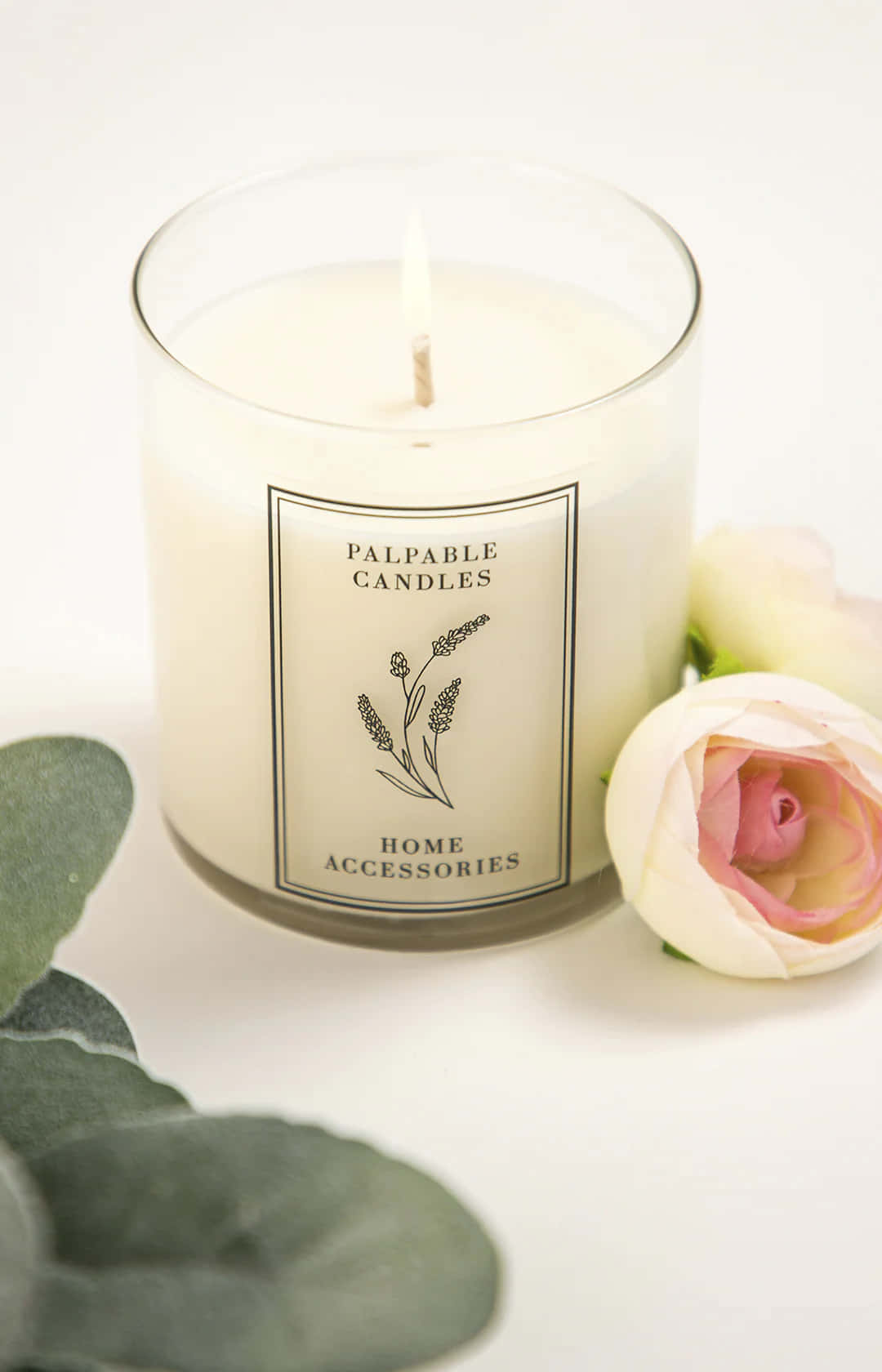 Handmade Scented Candle By Palpable Background