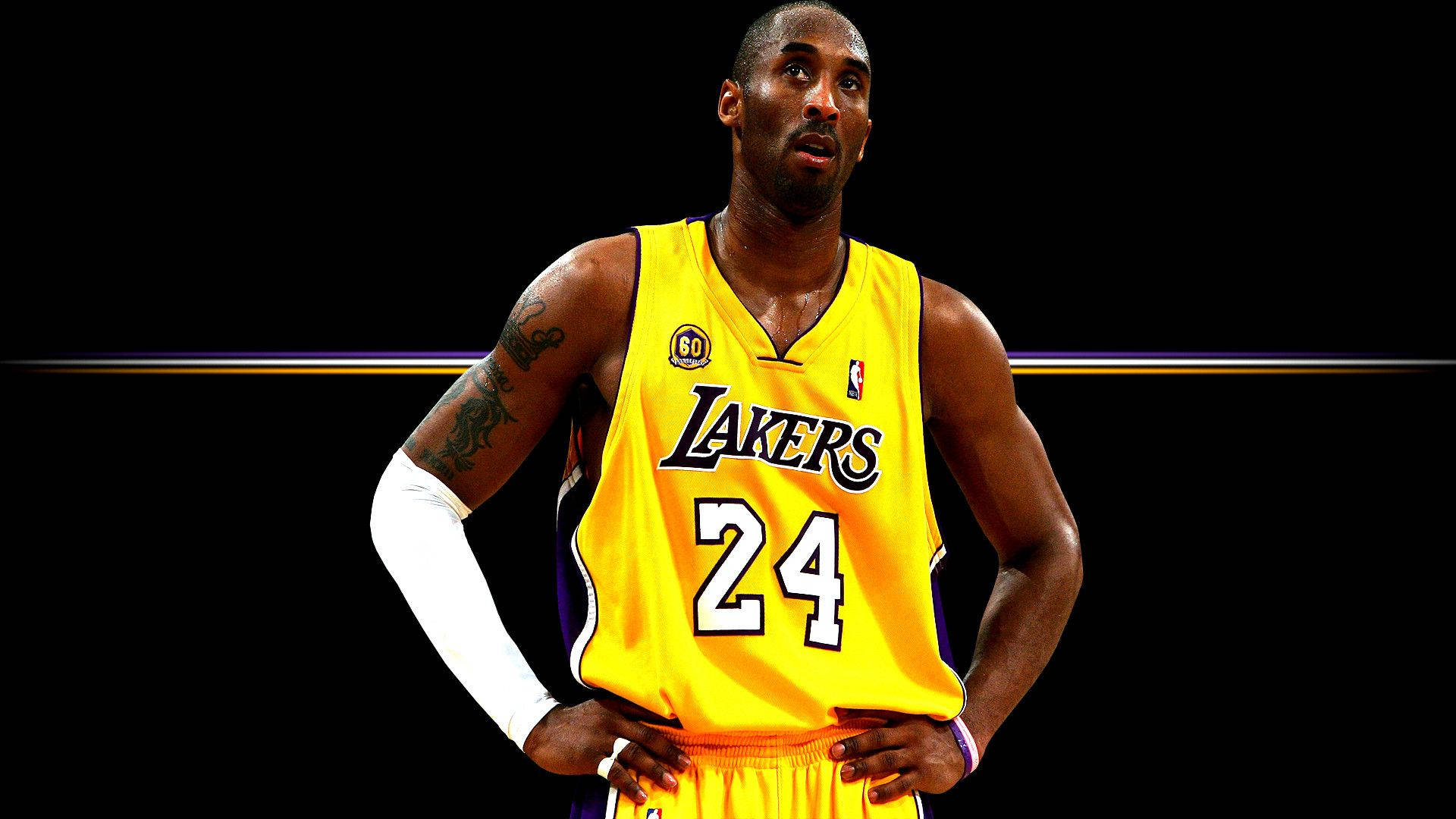 Hands On Waists Kobe Bryant Cool Background