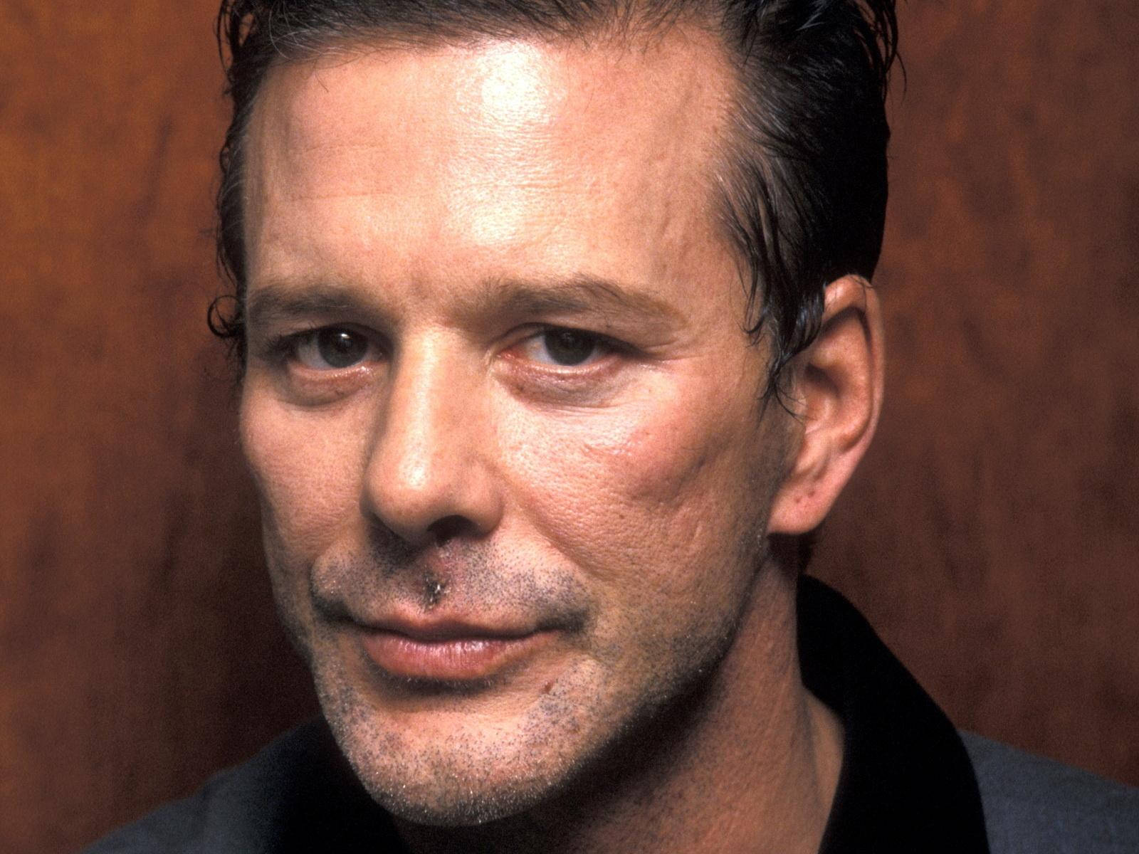 Handsome American Actor Mickey Rourke