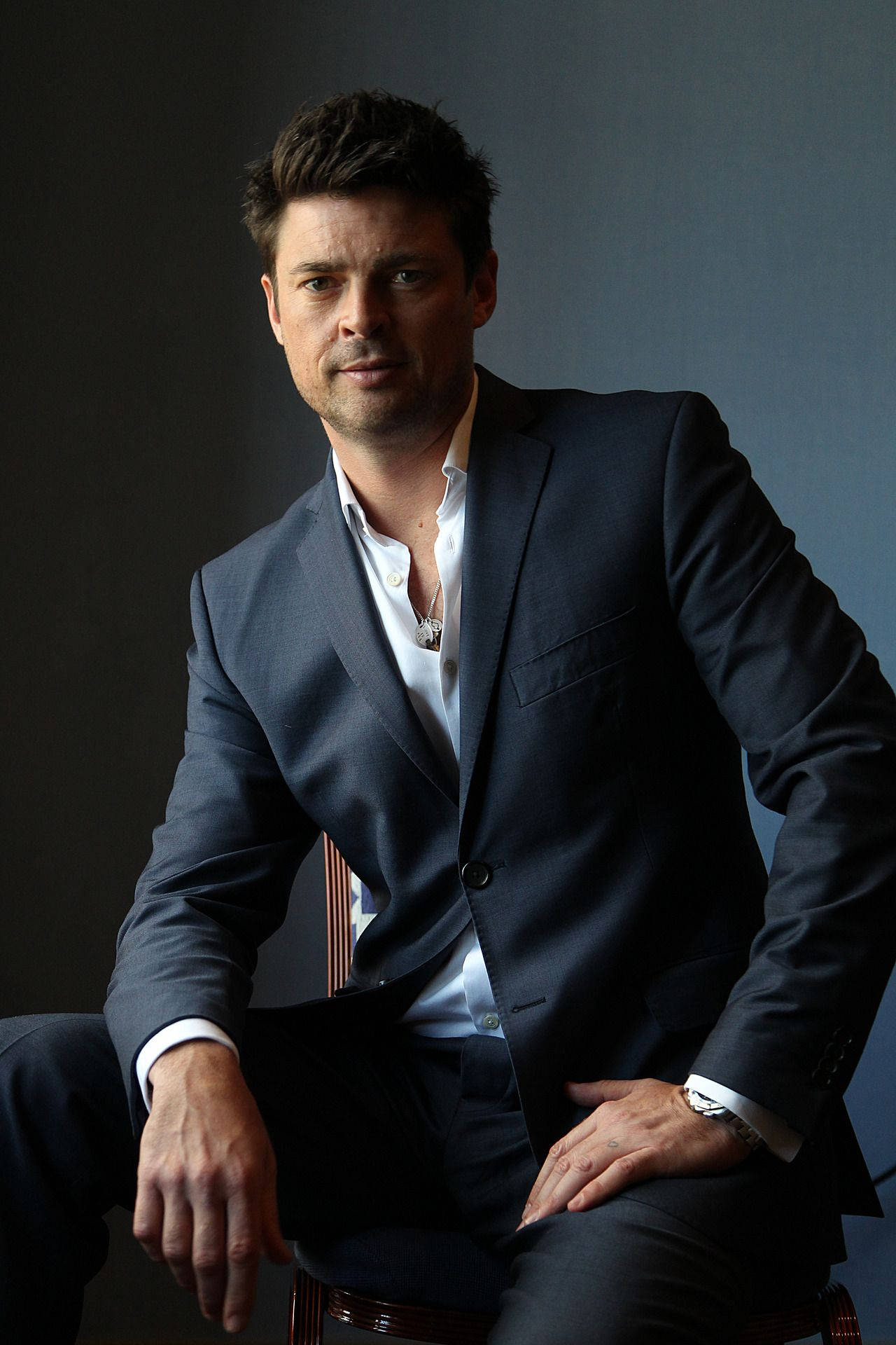 Handsome Karl Urban Portrait