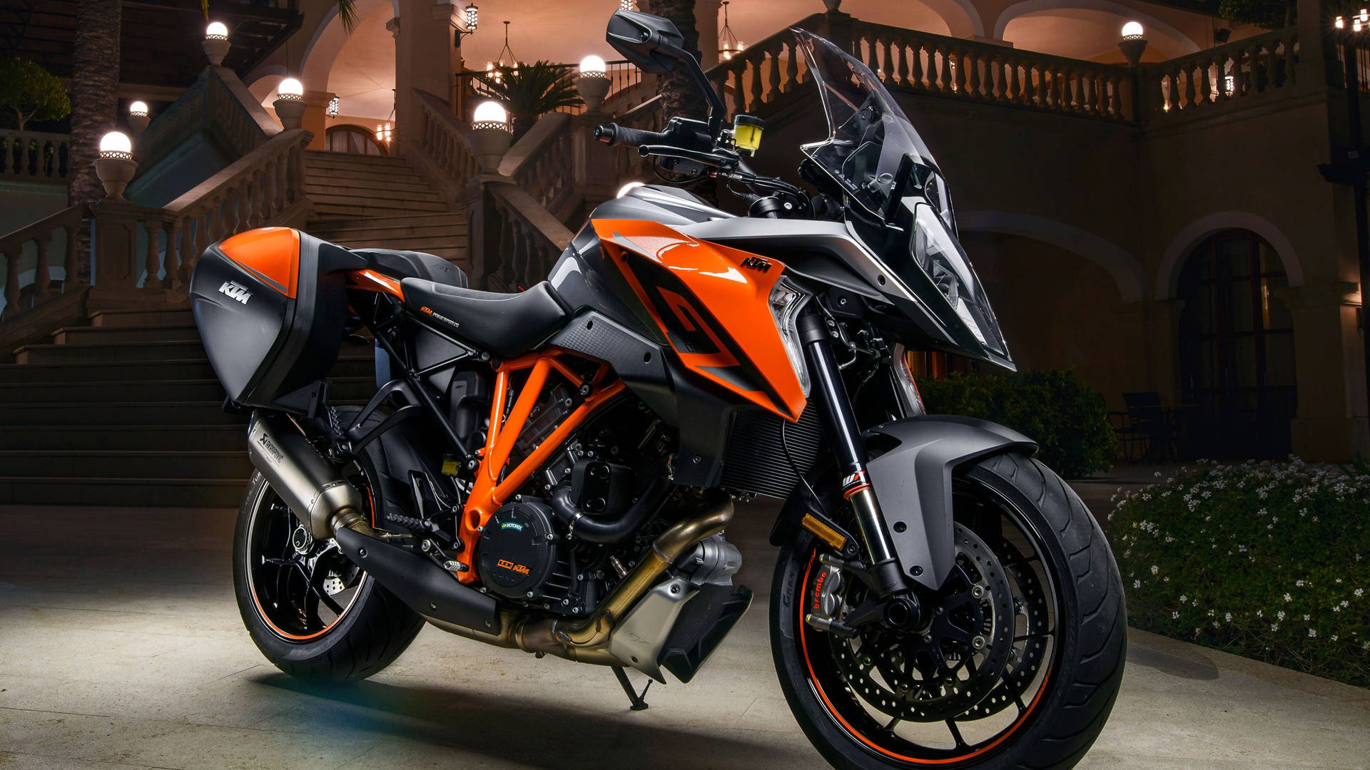 Handsome Ktm Bike Feature 4k Background