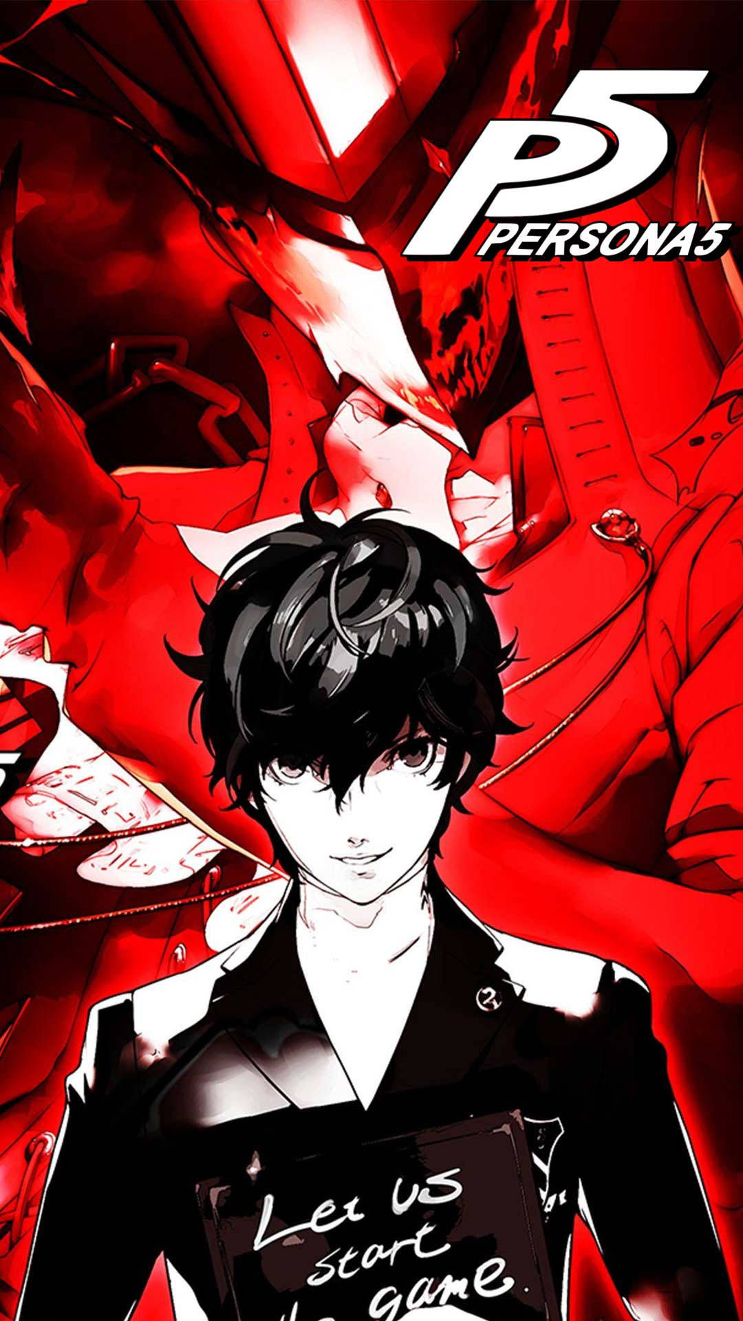 Handsome Ren Persona 5 Phone Background