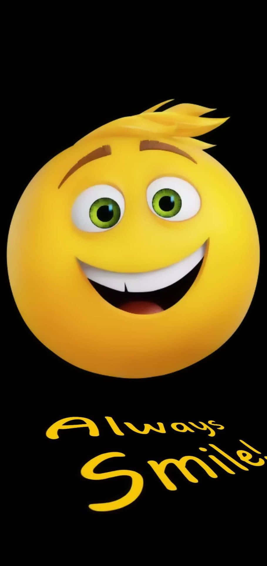 Handsome Smile Emoji Always Smile