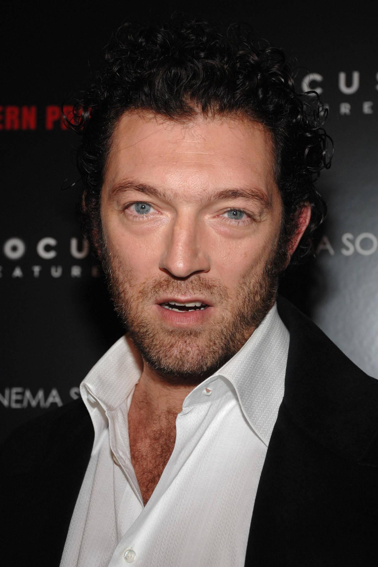 Handsome Vincent Cassel At The Premiere Of Eastern Promises