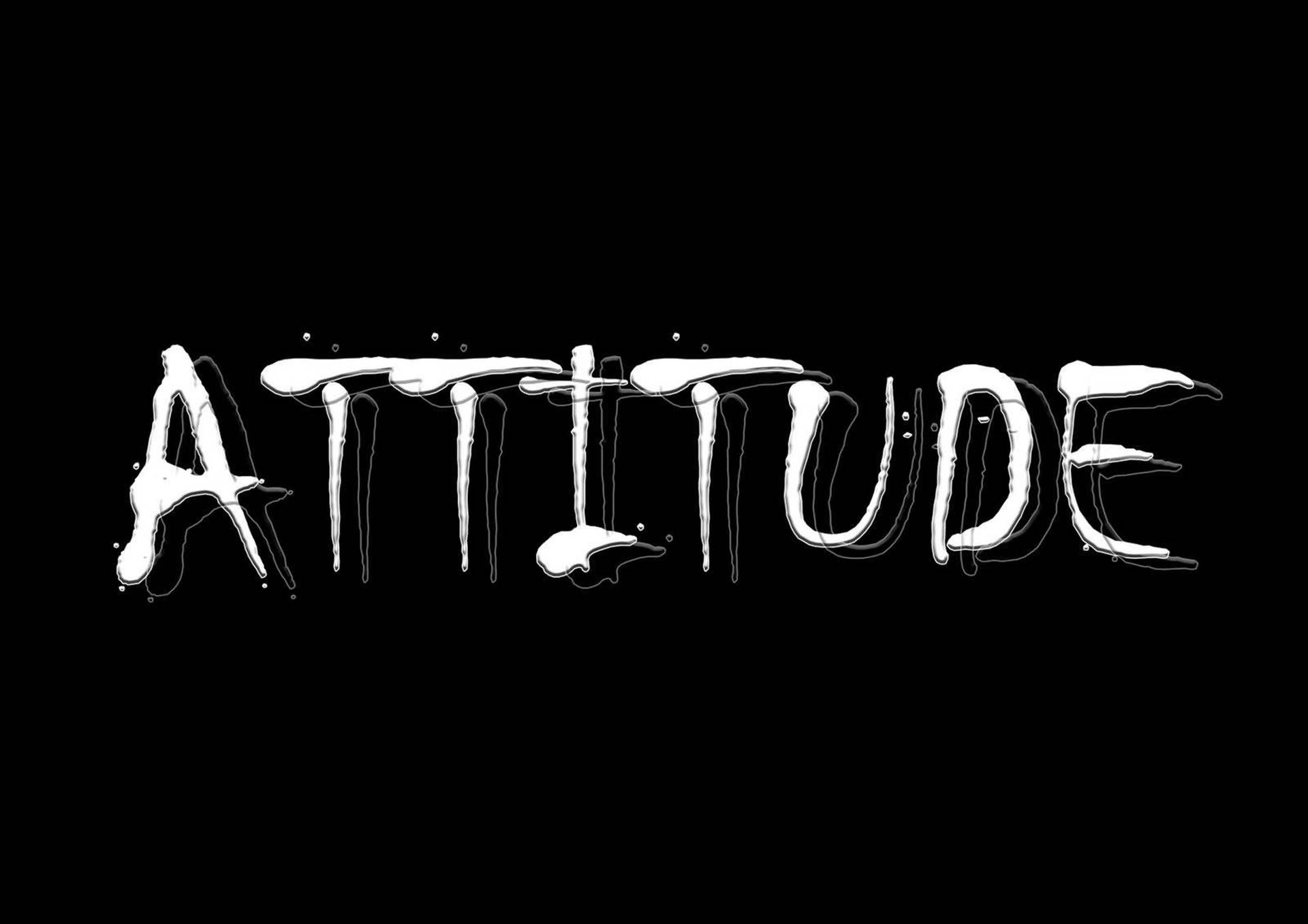 Handwritten Attitude 4k Background