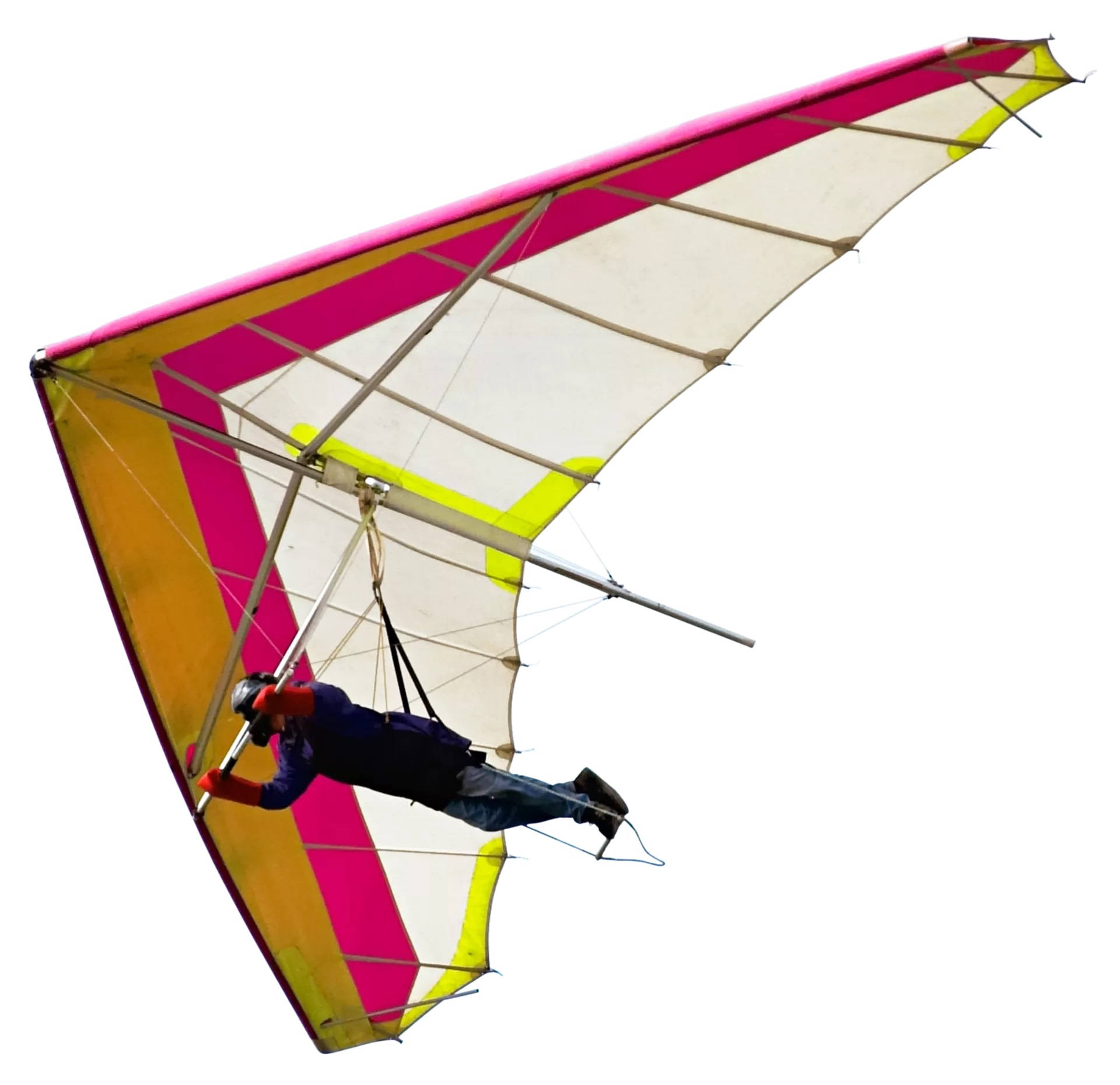 Hang Gliding Extreme Challenge Flying Sport Background