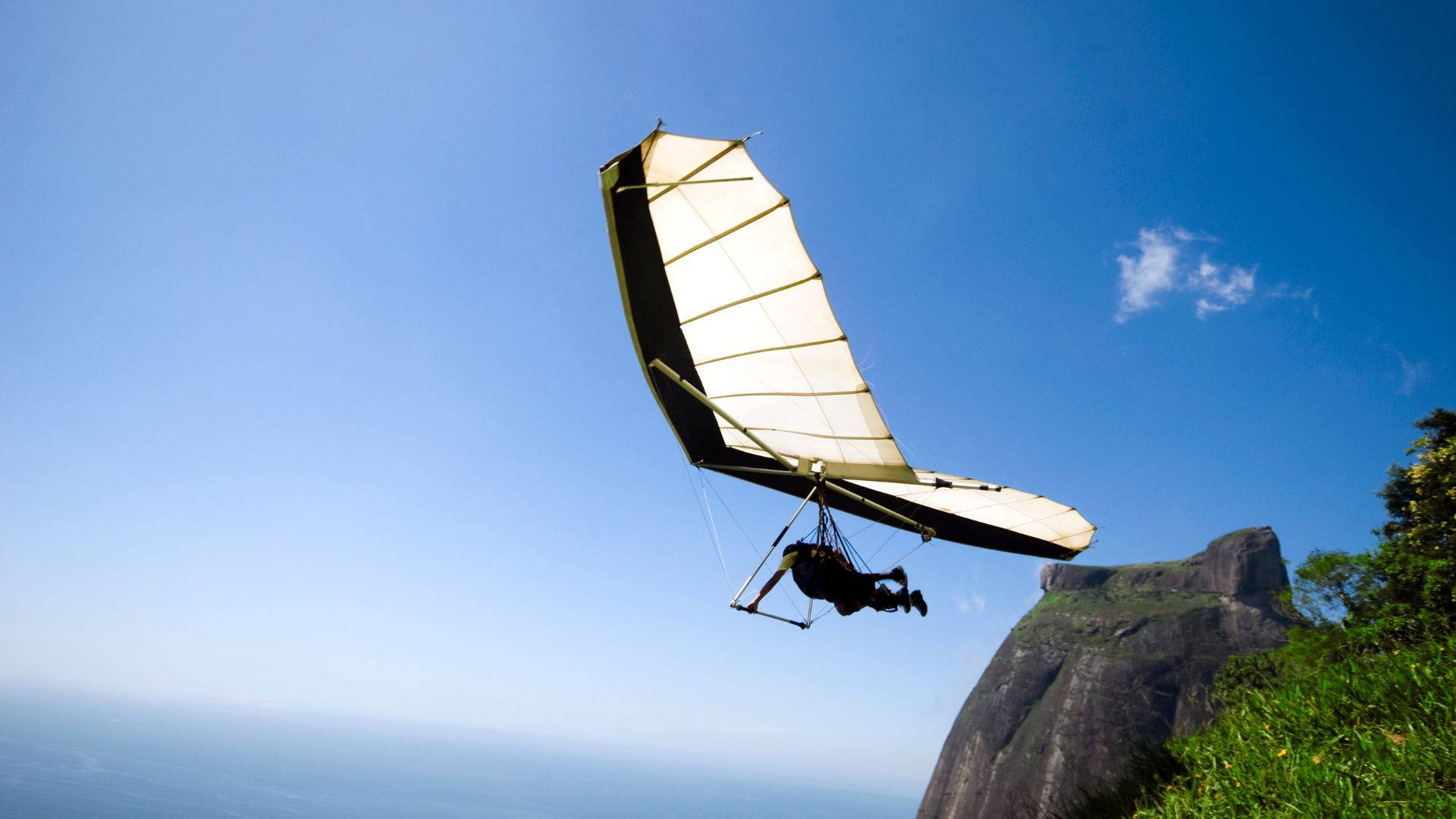 Hang Gliding Launch Cliff Edge