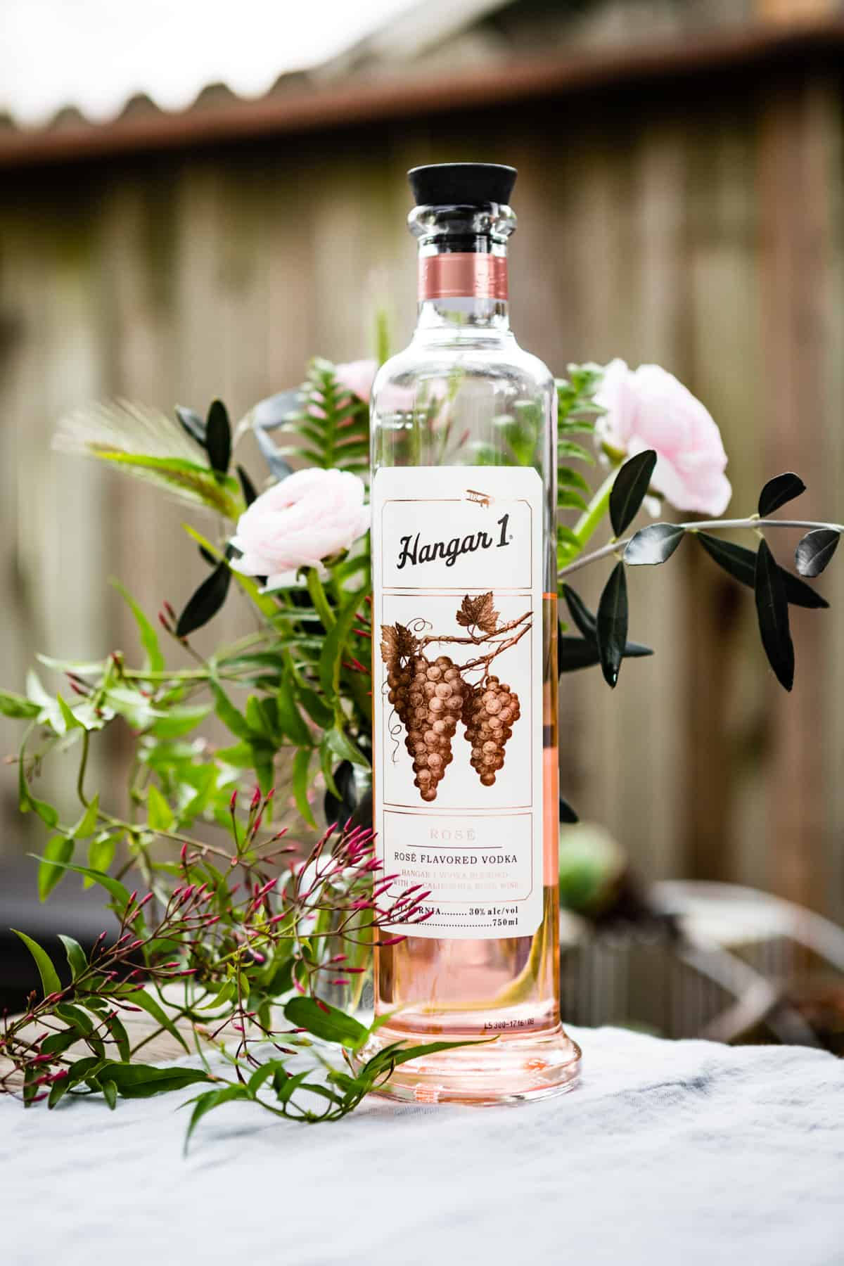 Hangar 1 Sparkling Grapefruit Flower Background