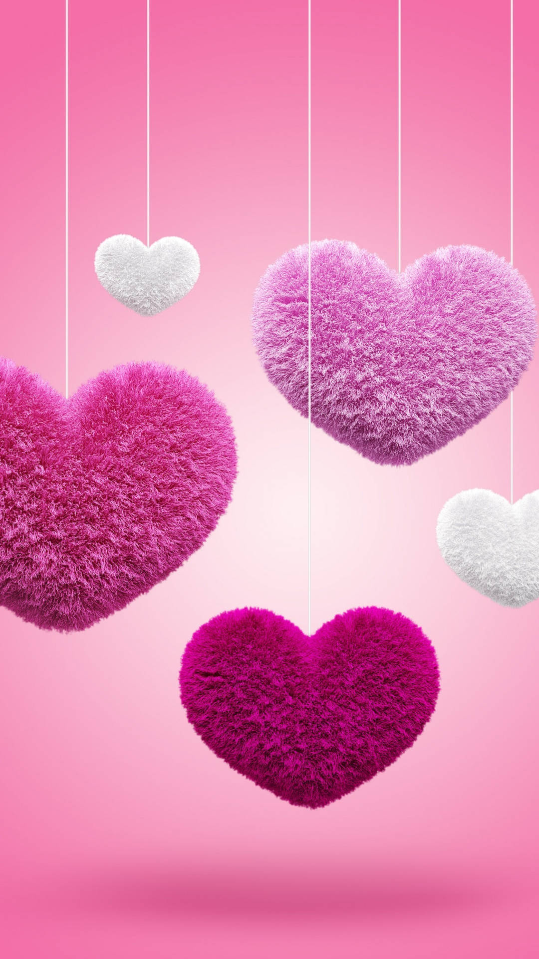 Hanging Heart Themes Background