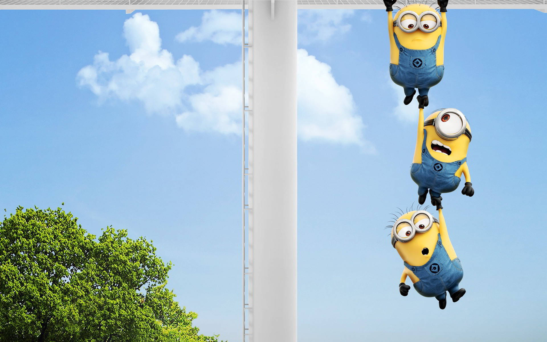 Hanging Minions Despicable Me 2 Background