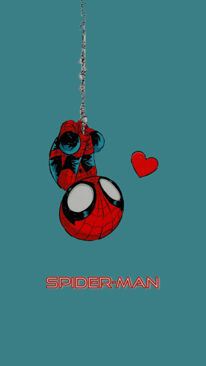 Hanging Spider-man Cute Marvel Aesthetic