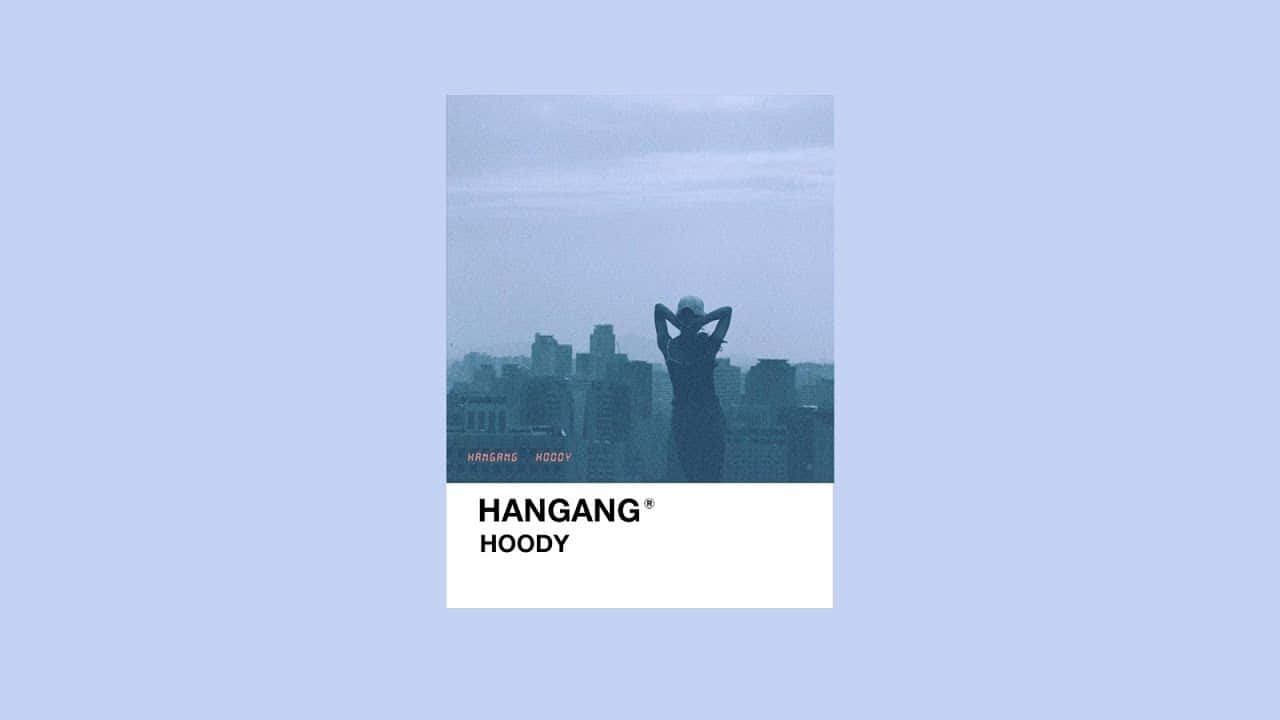 Hangong - Moomood - A Blue Cover With A Blue Sky Background