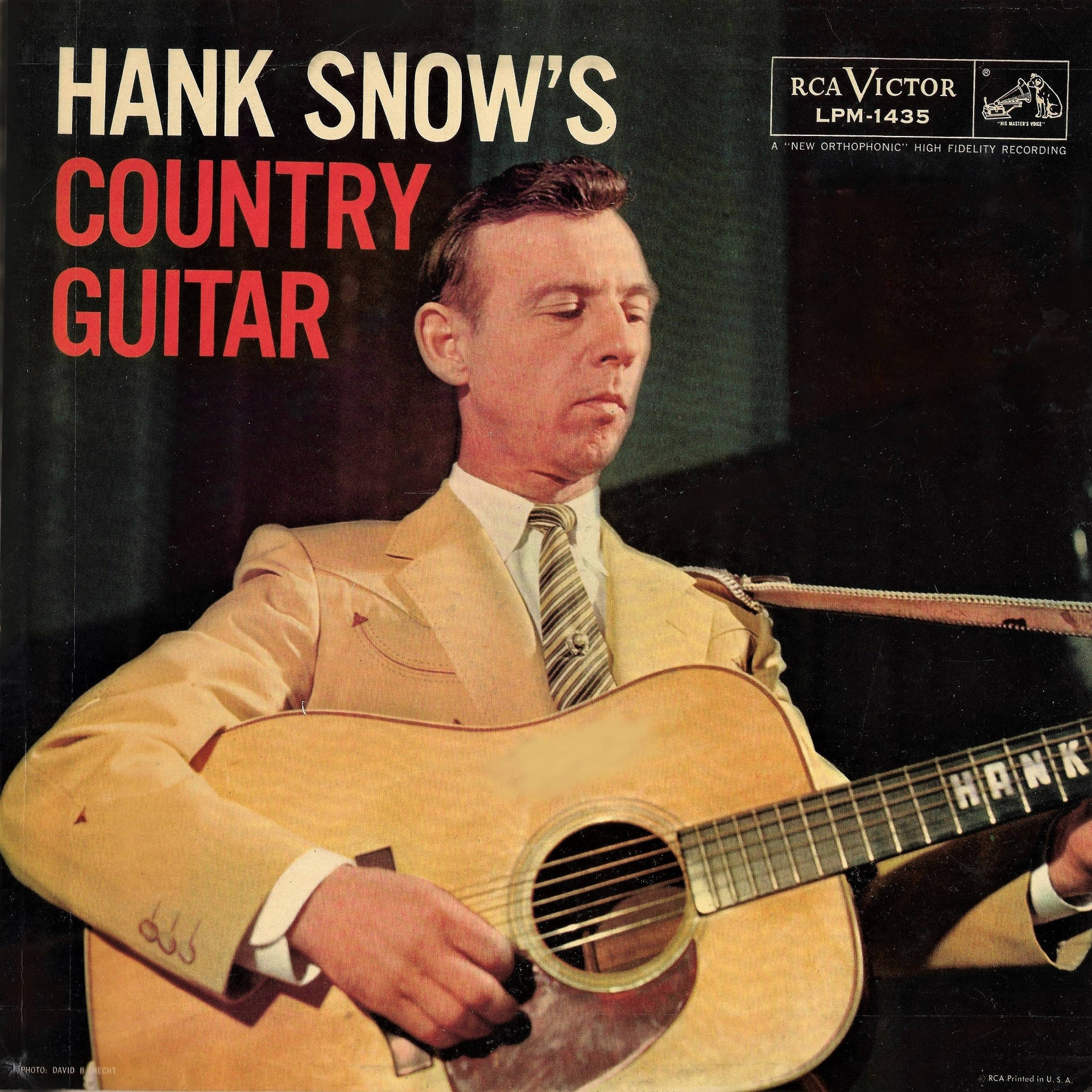 Hank Snow Country Guitar Background