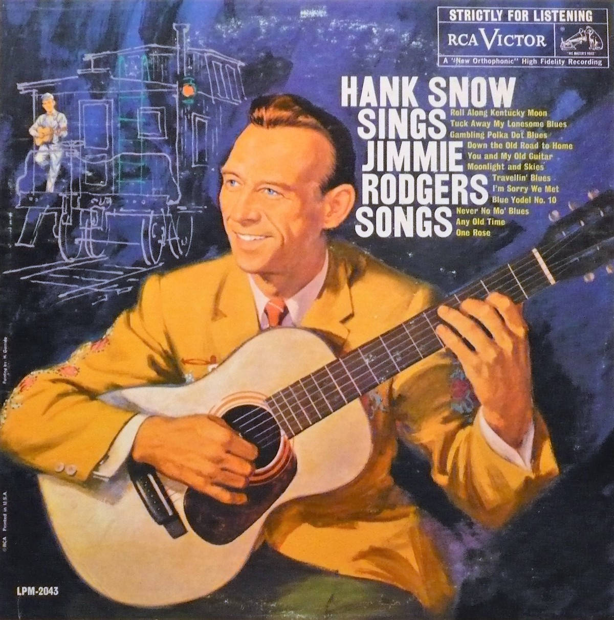 Hank Snow Jimmie Rogers Cover Background