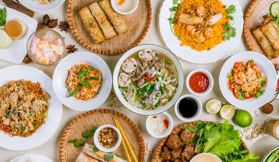 Hanoi's Best Cuisine Background